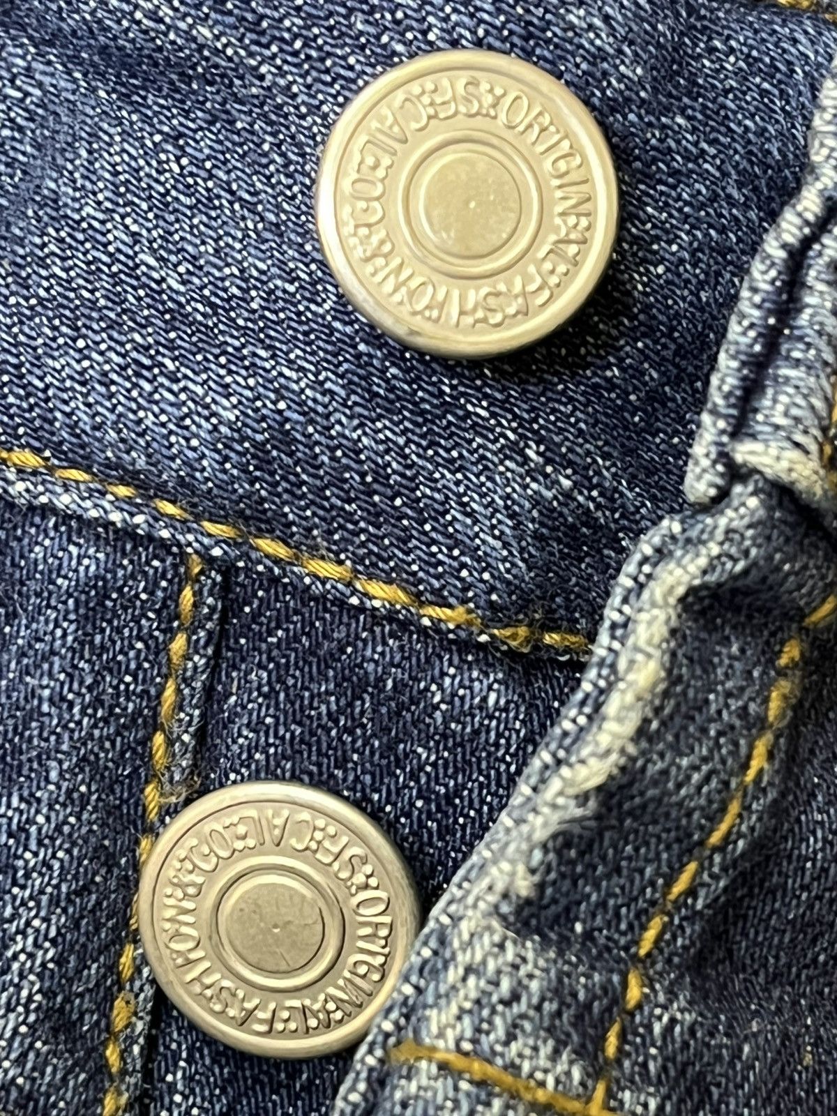 GOSTAR DE FUGA ARCHIVAL GOSTAR DE FUGA “FUGA” STRAIGHT CUT JEANS Size US 32 / EU 48 - 17 Thumbnail