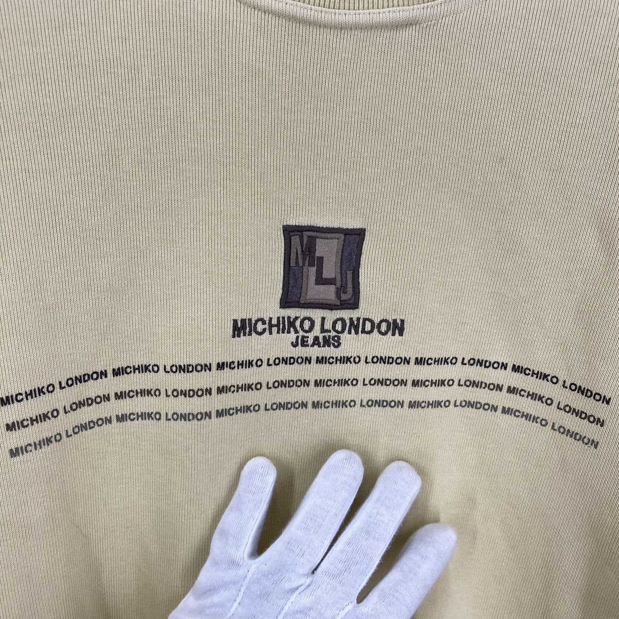 Japanese Brand MICHIKO LONDON JEANS Crew Neck Sweatshirt #1706/06 Size US L / EU 52-54 / 3 - 2 Thumbnail