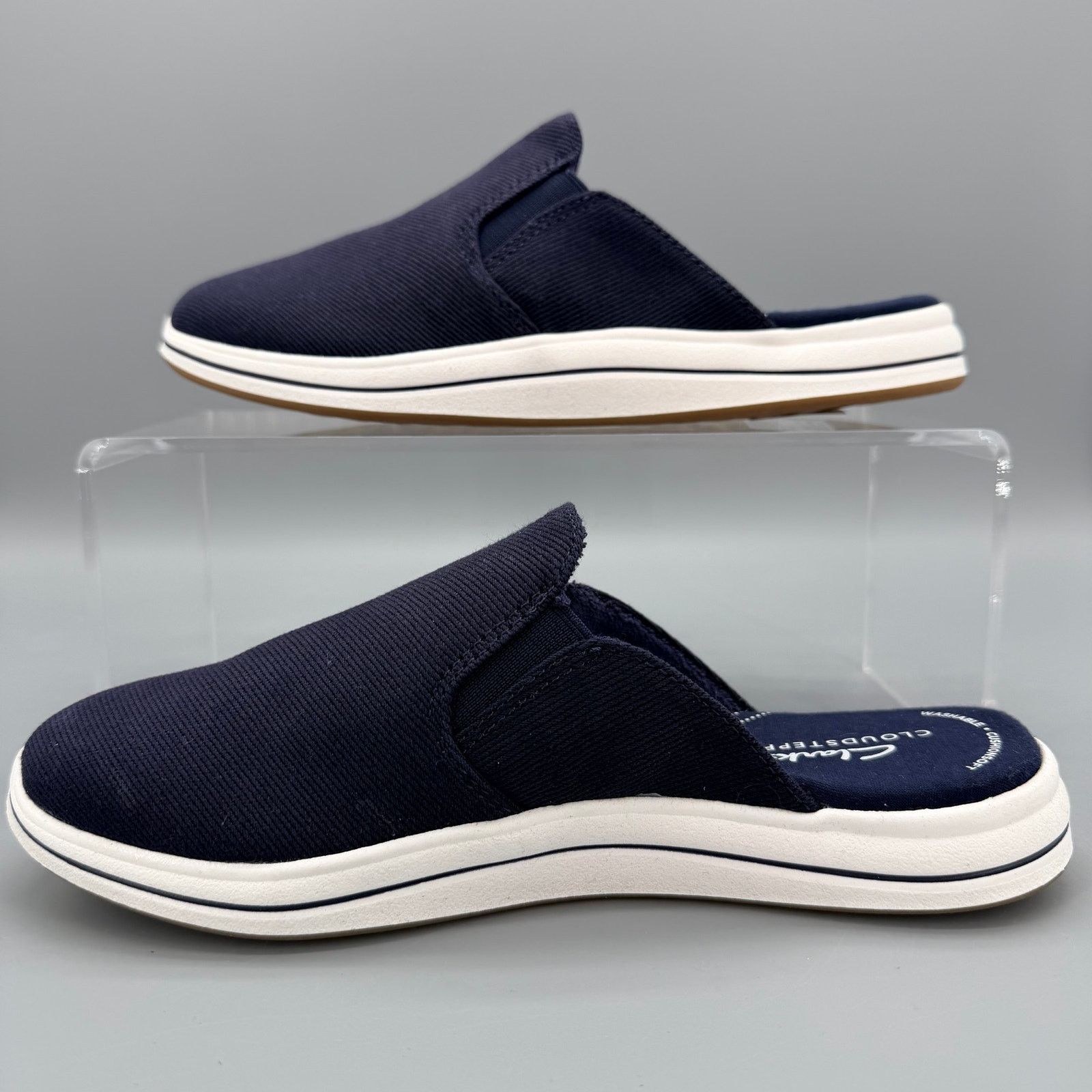 Clarks NEW Clarks Women's Breeze Shore Mule Navy Size 5 Size US 5 / IT 35 - 13 Thumbnail