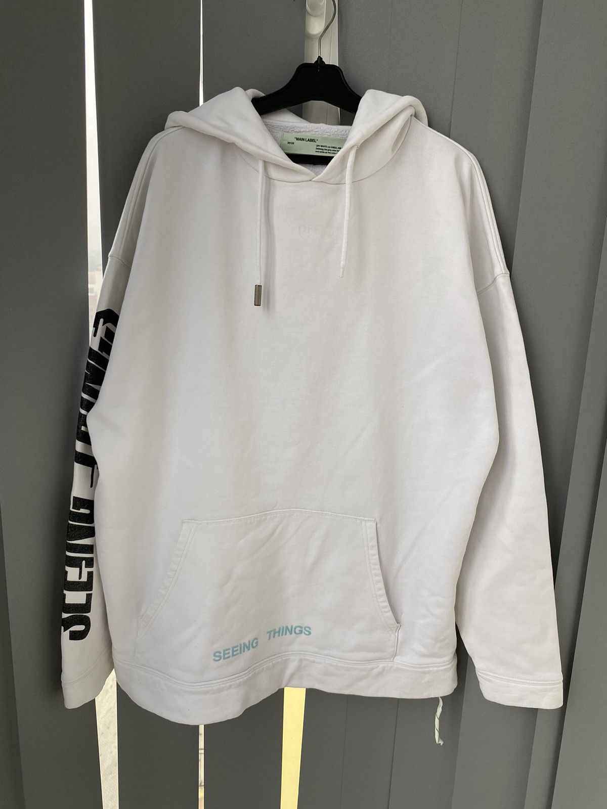 Off-White Off White Marilyn Monroe Logo Hoodie Size US M / EU 48-50 / 2 - 5 Thumbnail