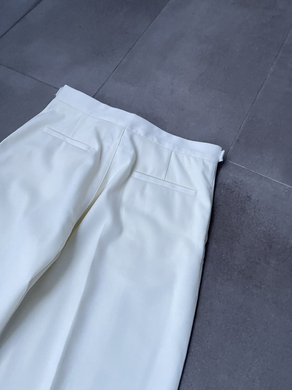Maison Margiela !DS! SS23 Maison Margiela High Waisted Flared Trousers Size 27" / US 4 / IT 40 - 13 Thumbnail