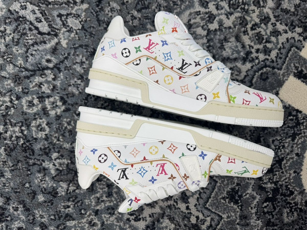 Louis Vuitton × Takashi Murakami Louis Vuitton Murakami trainers Size US 9 / EU 42 - 12 Thumbnail