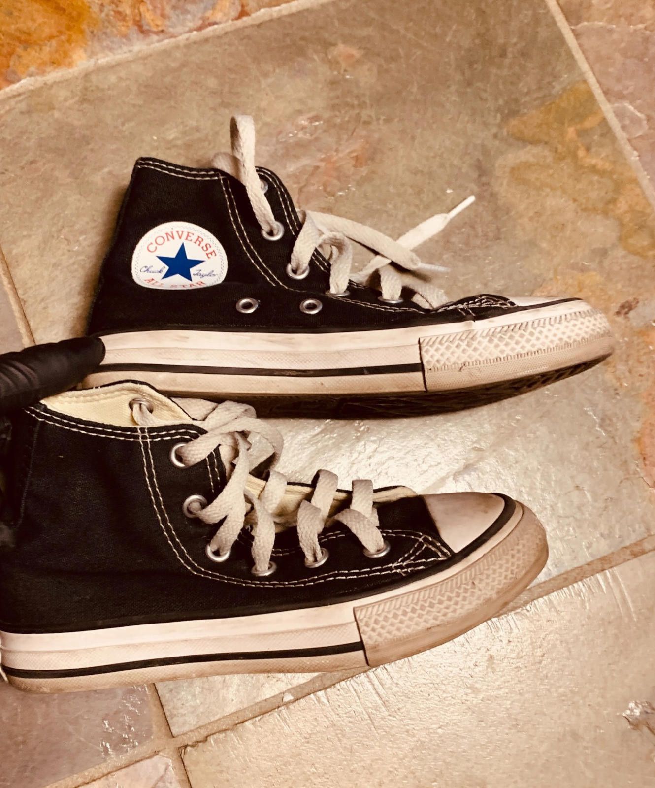 Converse Converse All Star Kids H. Top Canvas Shoes Yth Sz 12 (G120) Size US 12 / EU 45 - 3 Thumbnail