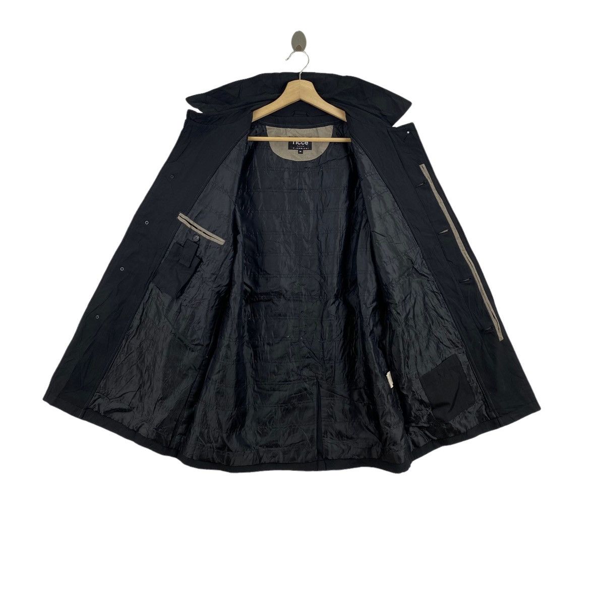 Japanese Brand × Yoshiyuki Konishi FICCE FUTURO By Yoshiyuki Konishi Japanese Brand Black Coat Size US M / EU 48-50 / 2 - 3 Thumbnail