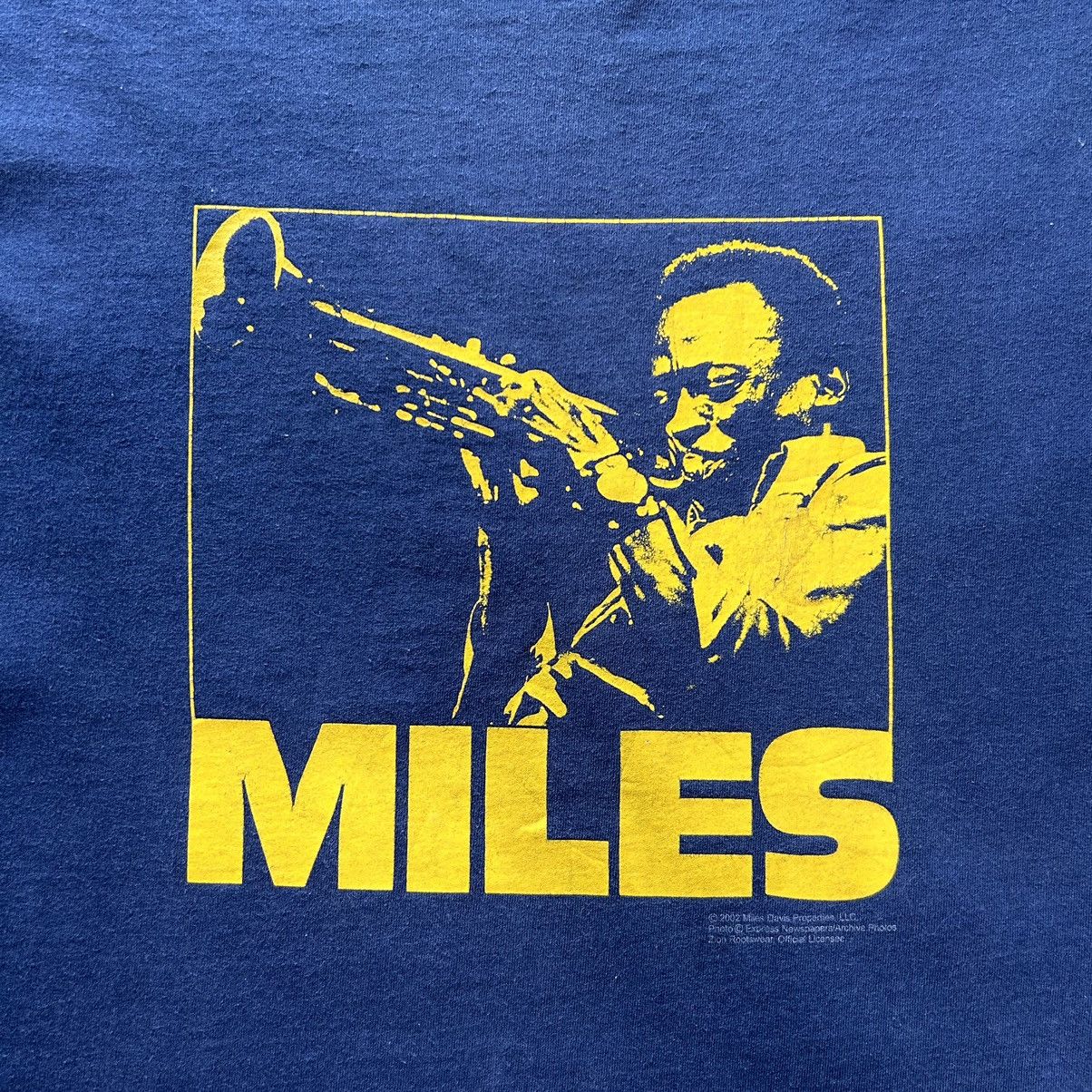 Band Tees × Vintage × Zion Rootswear Vintage 2002 Miles Davis Zion Rootswear t-shirt Size US M / EU 48-50 / 2 - 2 Thumbnail