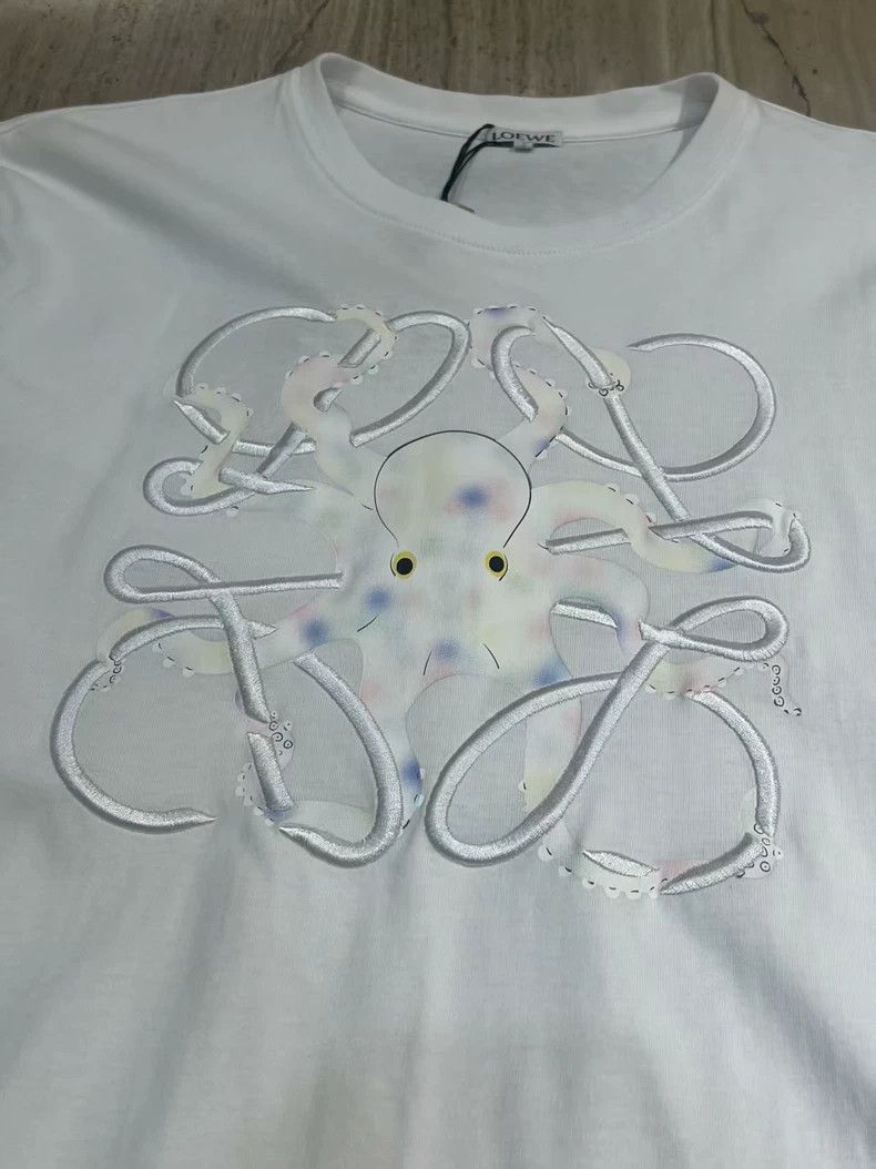 Loewe LOEWE Octopus embroidery T-shirt Size S / US 4 / IT 40 - 2 Thumbnail