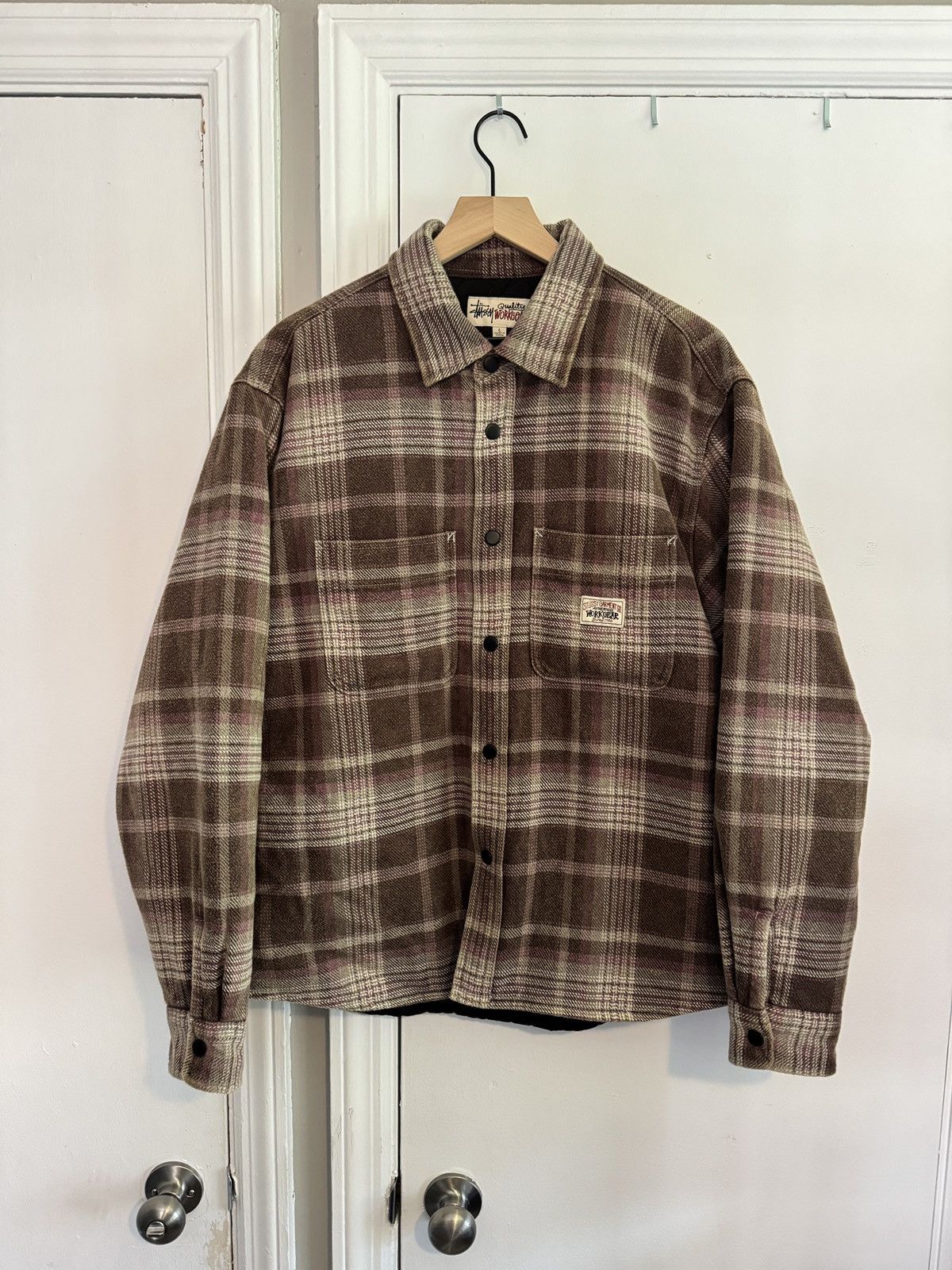 Old Stussy tartan jacket 194local