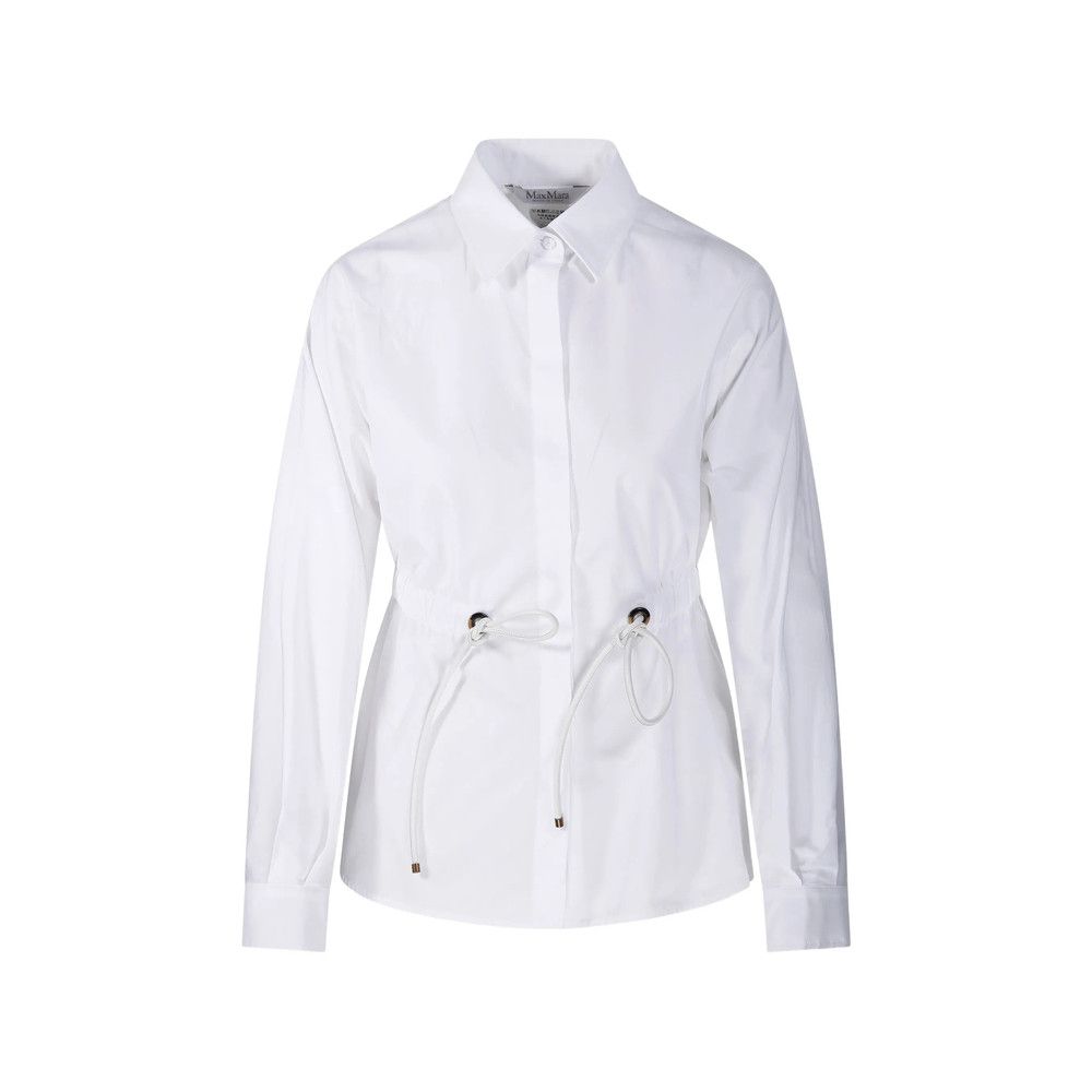 Max Mara Max Mara WHITE Tops - Shirts Size M / US 6-8 / IT 42-44 - 1 Thumbnail
