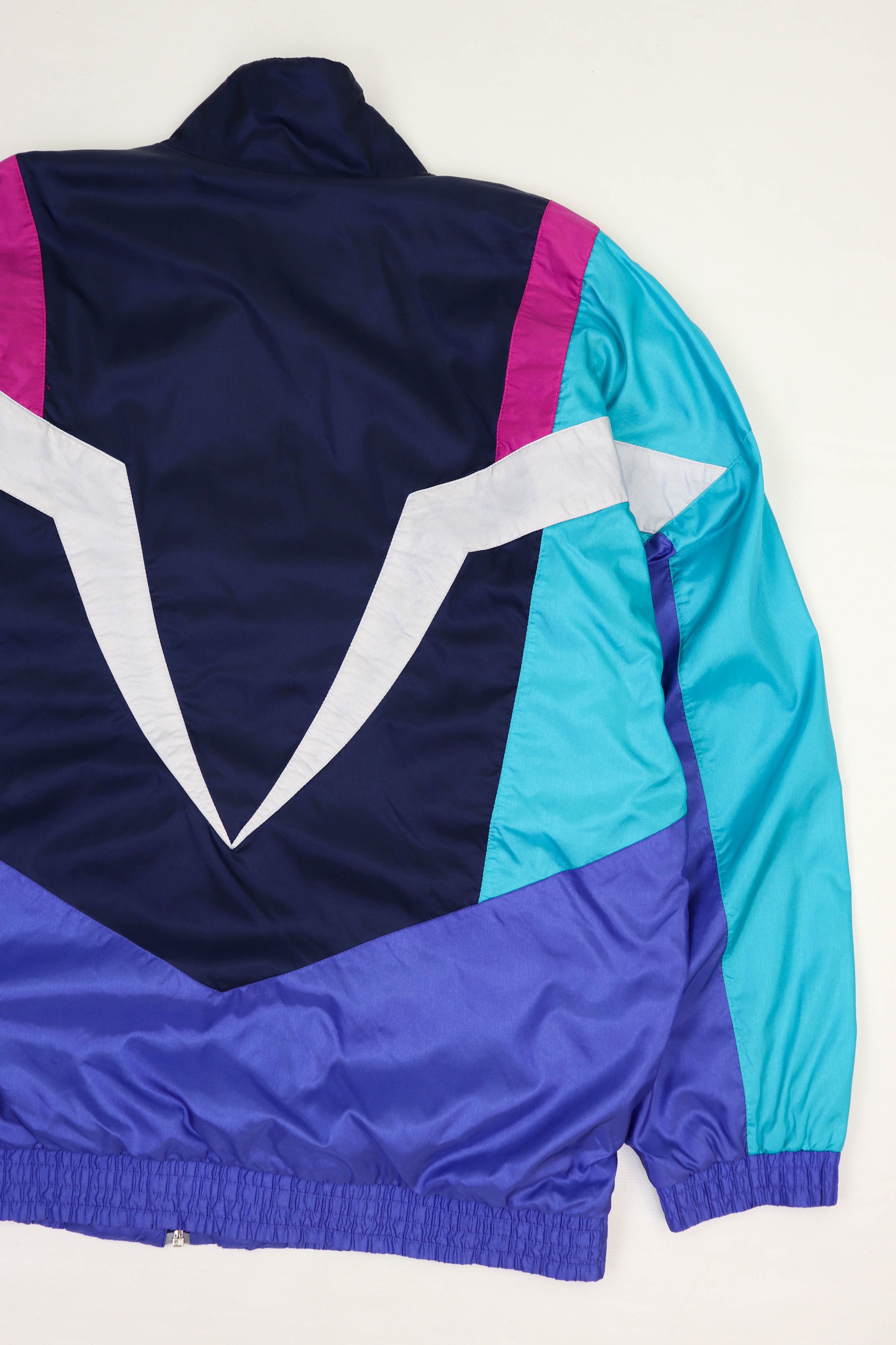 Adidas Adidas Vintage 3 Stripes Oversized Windbreaker Track Jacket Size US XL / EU 56 / 4 - 9 Thumbnail