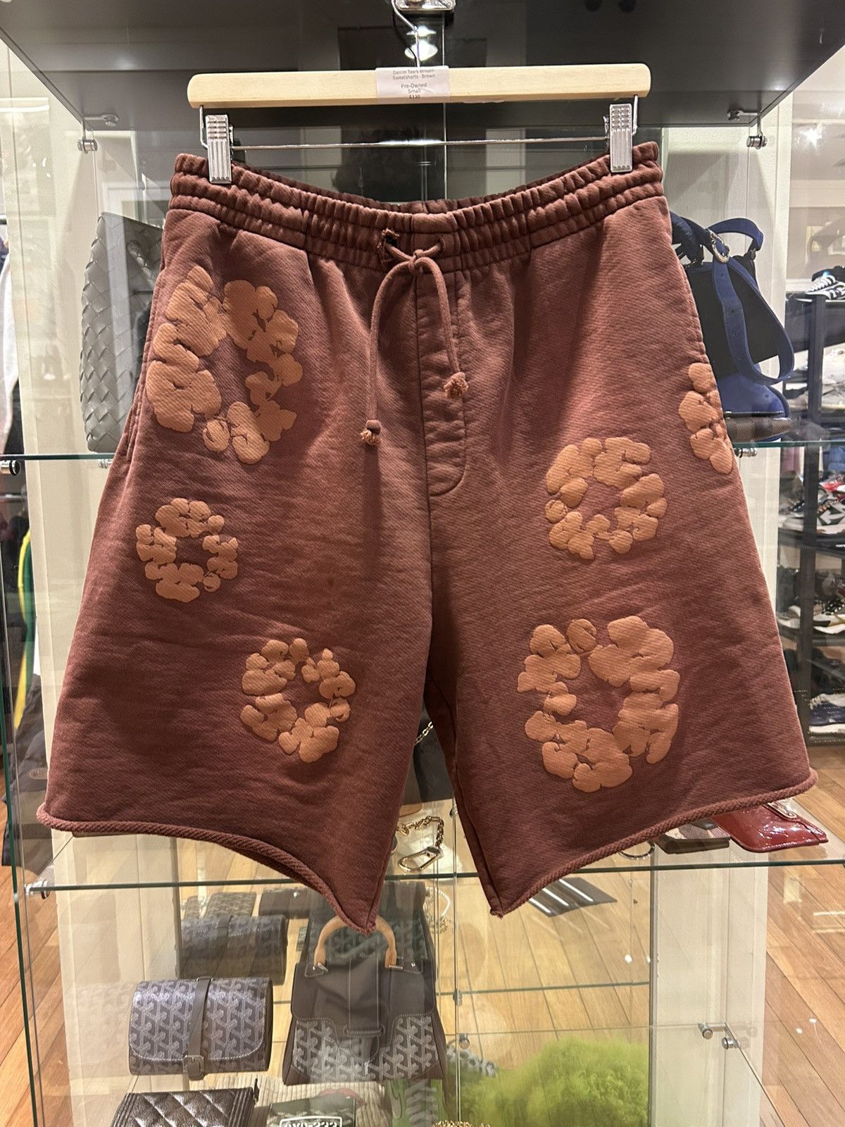 Denim Tears Wreath Shorts - Brown