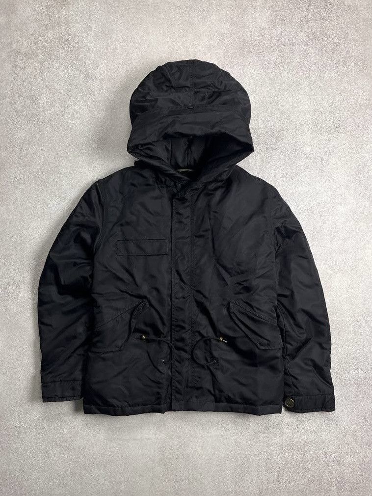 MR & MRS ITALY × Vintage Mr&Mrs Italy Black Avantgarde Puffer Womans Down Jacket S Size S / US 4 / IT 40 - 1 Thumbnail