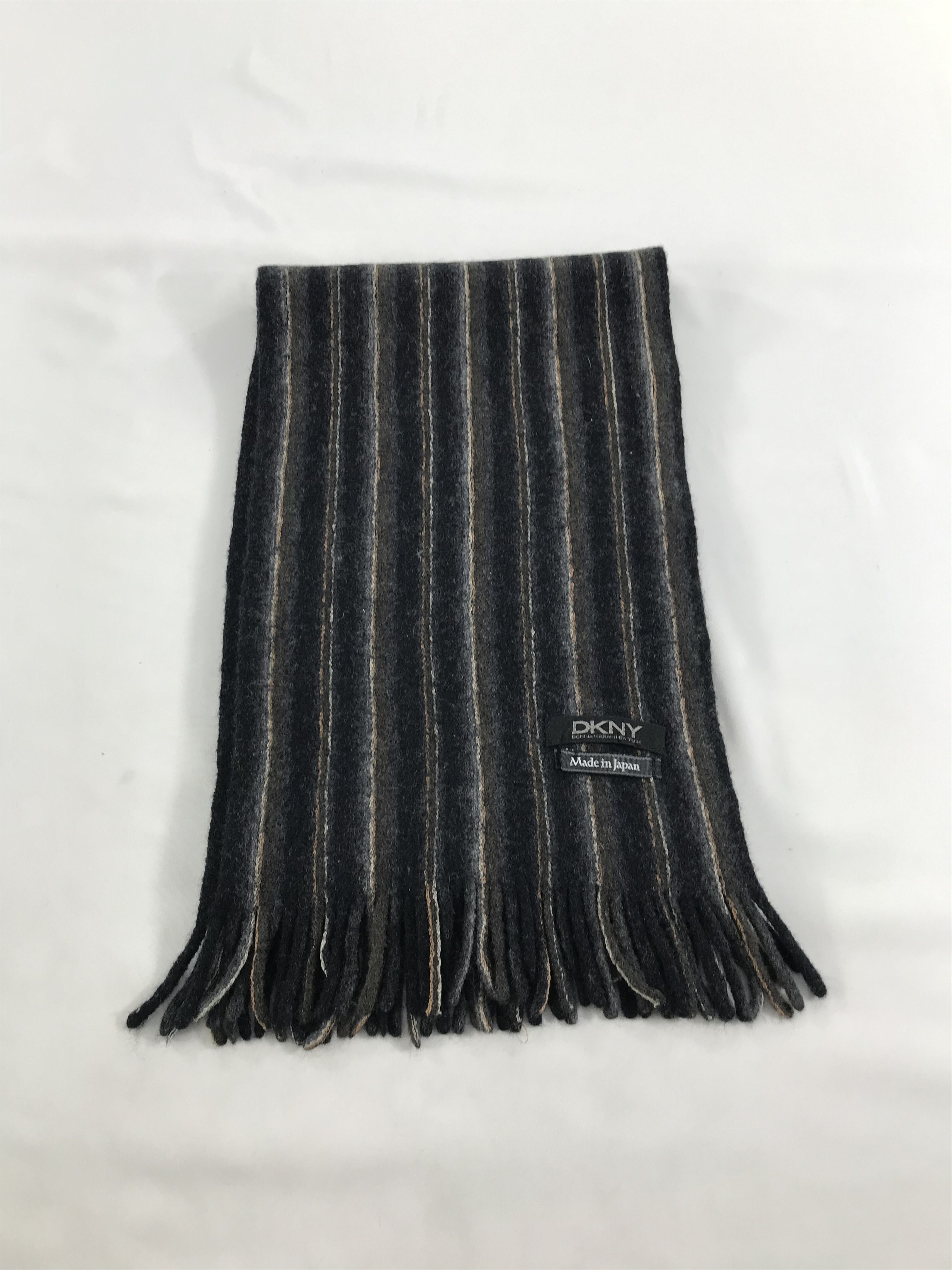 DKNY DKNY Wool Scarf Muffler V81 Size ONE SIZE - 2 Thumbnail