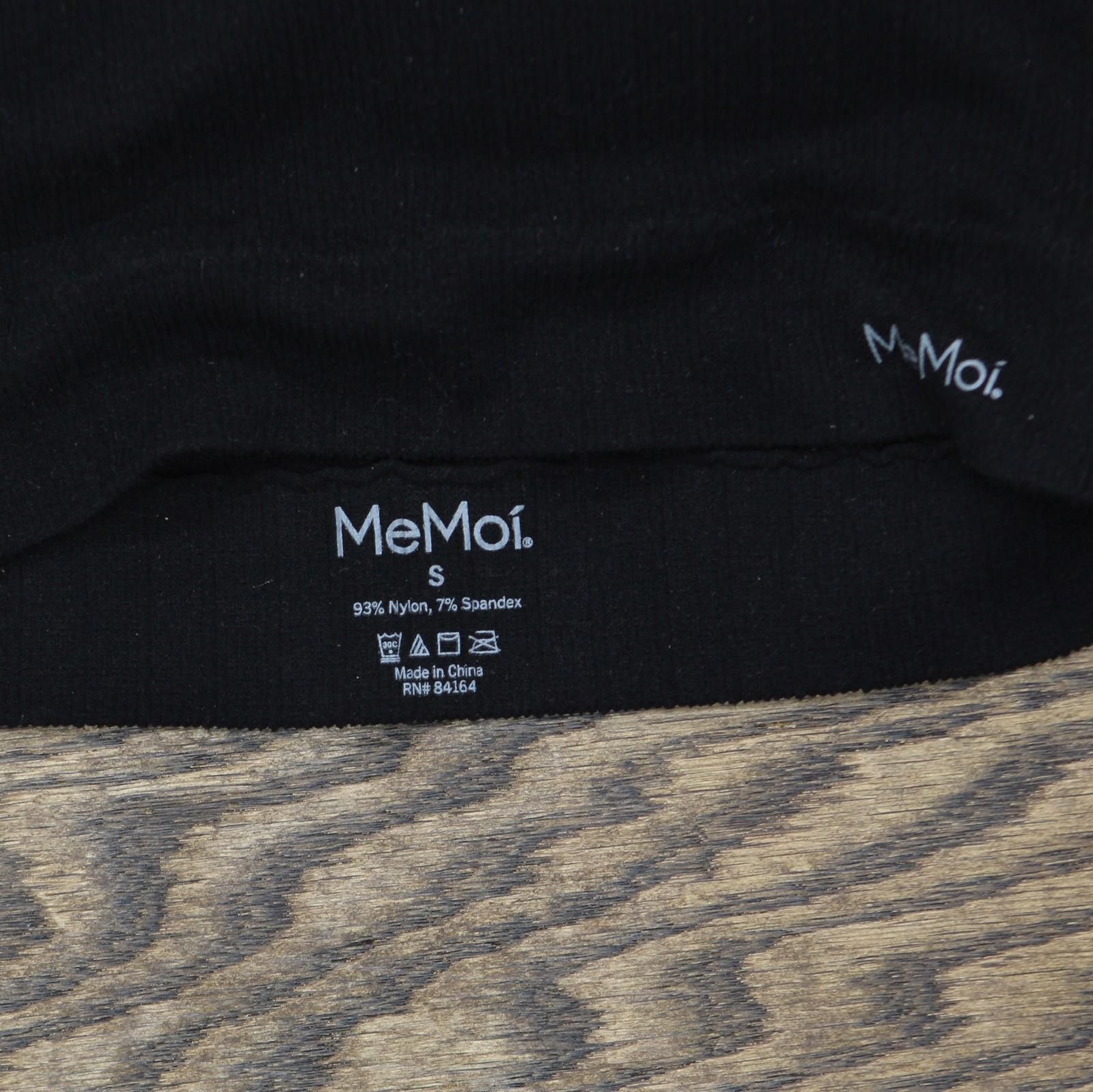 Other Memoi Womens Padded Seamless Bralette Ribbed Black S Size ONE SIZE - 4 Thumbnail