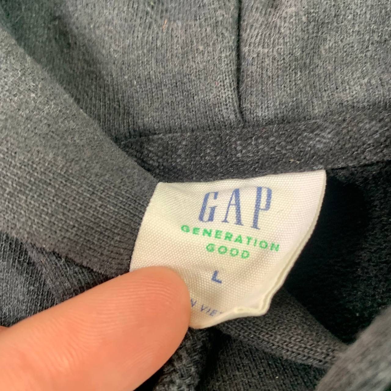 Gap × Vintage vintage 90s gap center logo boxy hoodie streetwear y2k Size US L / EU 52-54 / 3 - 4 Thumbnail