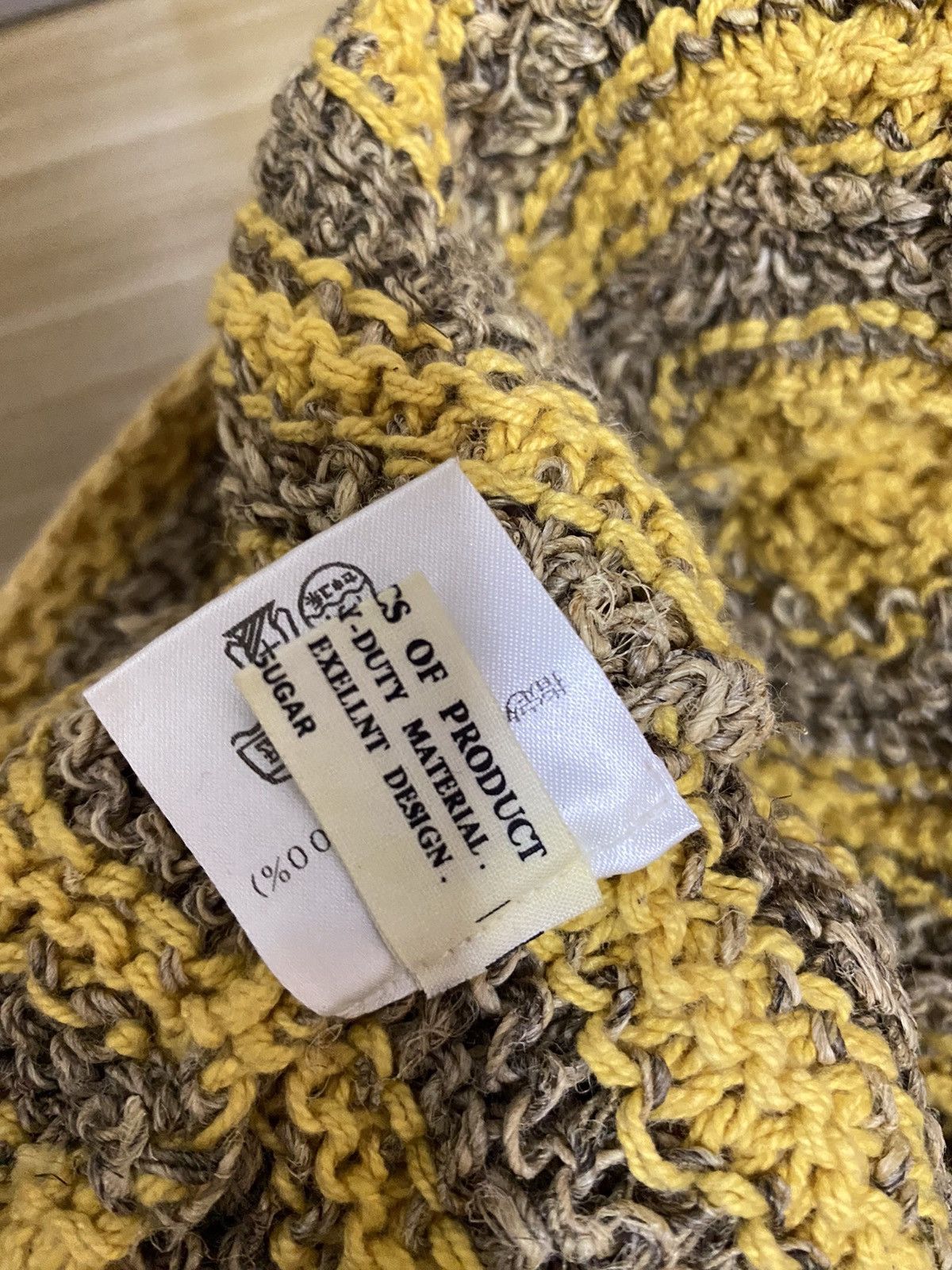Japanese Brand Japanese Brand Crochet Beanie Hat Size ONE SIZE - 5 Thumbnail
