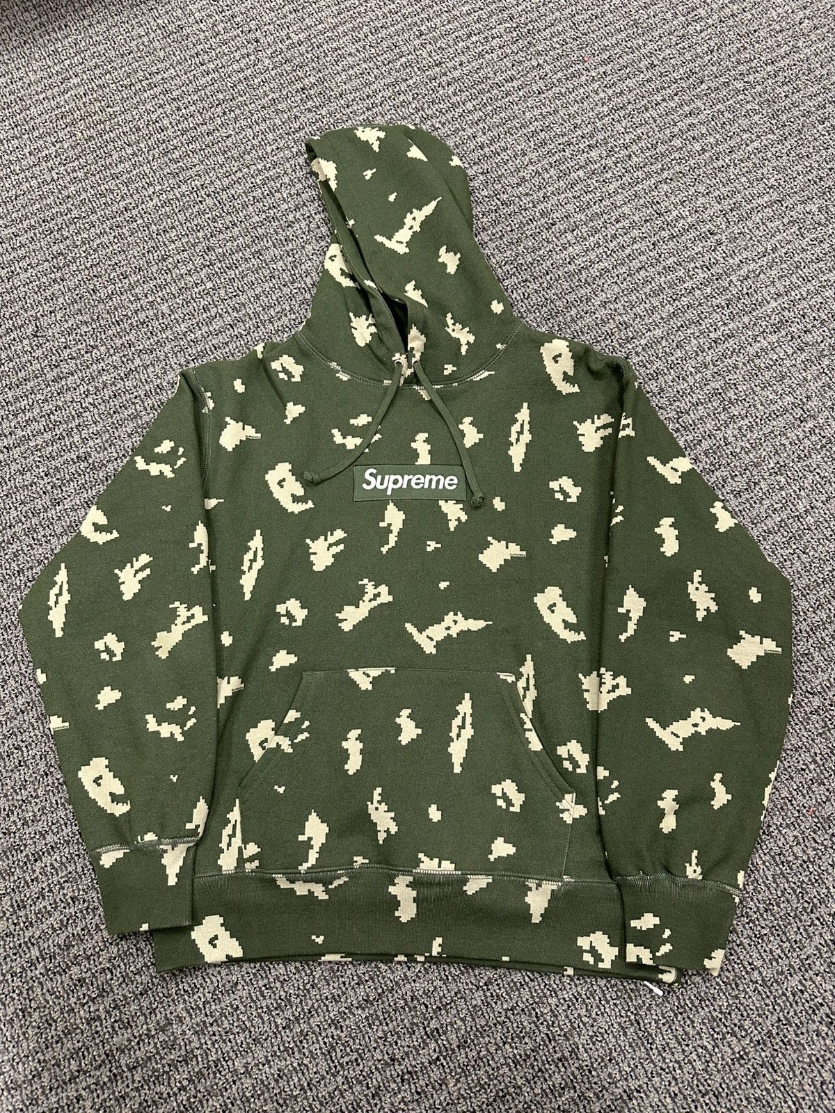 Supreme Supreme Box Logo Hooded Sweatshirt (FW21) Olive Russian Camo Size US M / EU 48-50 / 2 - 1 Thumbnail