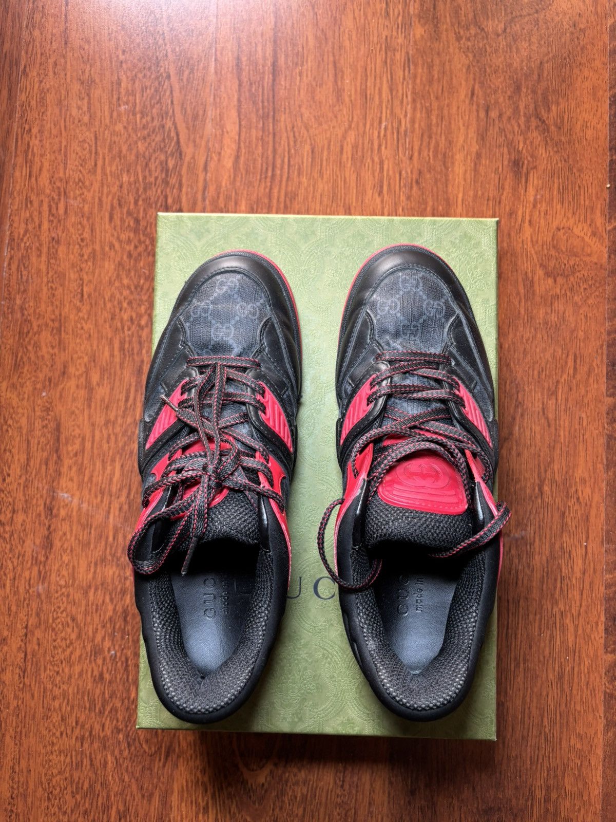 Gucci Gucci basket sneakers with monogram Size US 8 / EU 41 - 3 Thumbnail