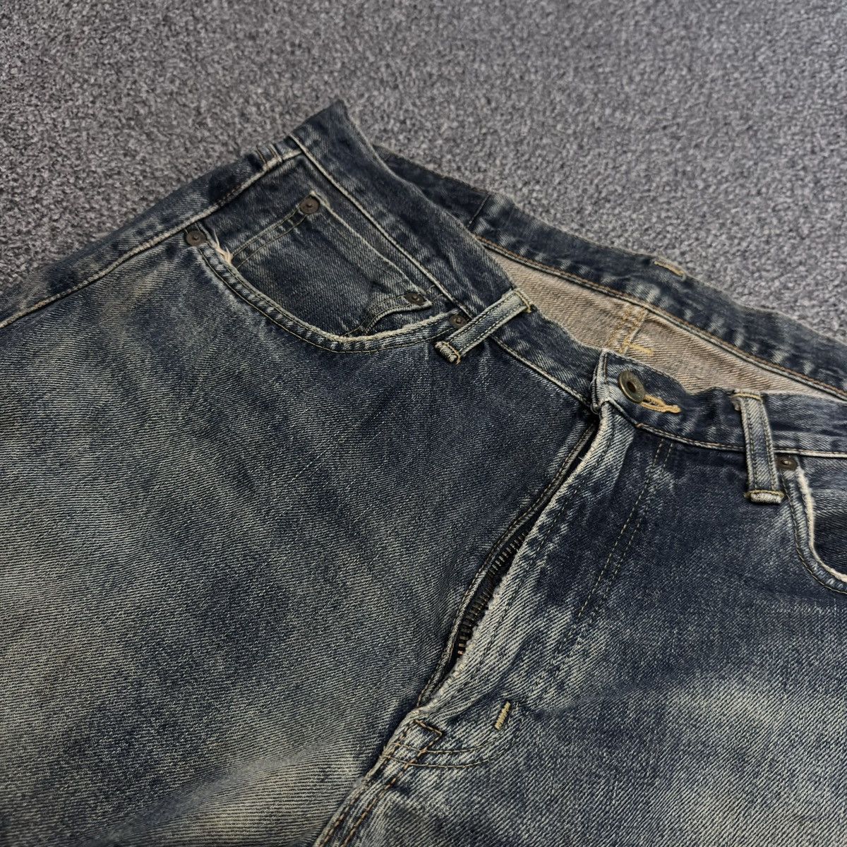 Kapital Vintage Japanese Edwin 505x Selvedge Rusty Dirty Wash Denim Size US 34 / EU 50 - 12 Thumbnail