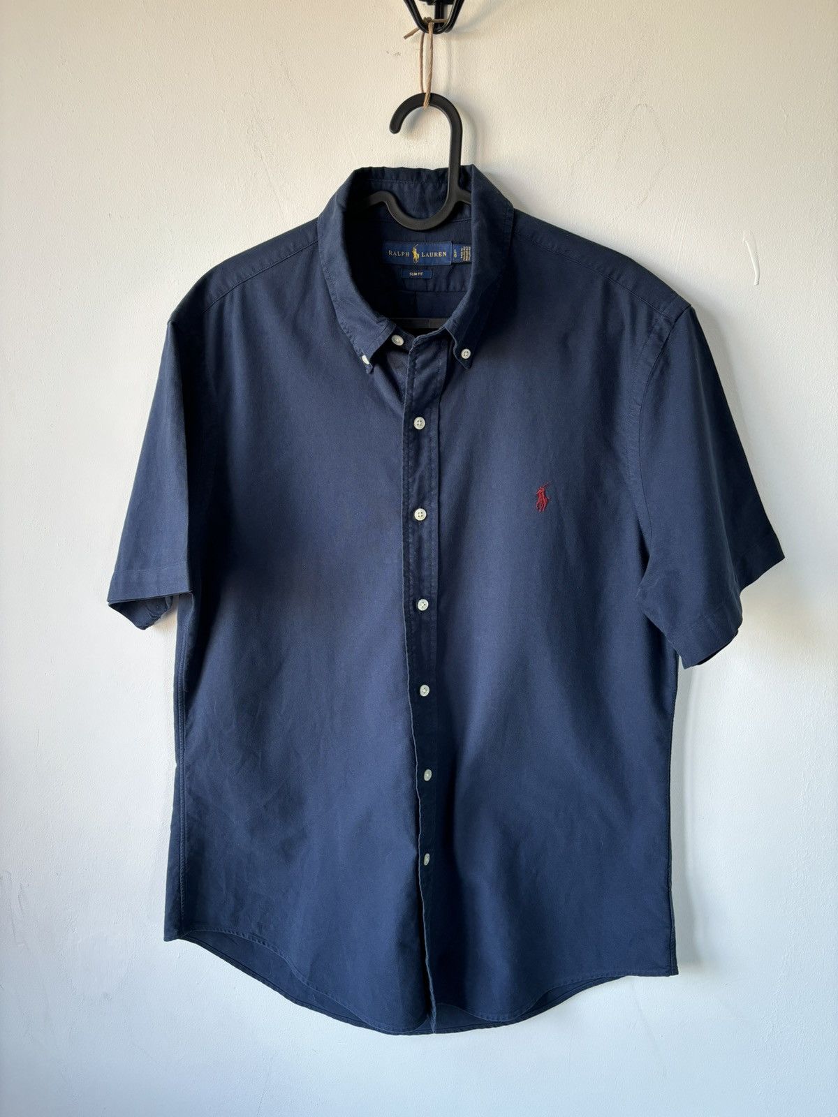 Polo Ralph Lauren × Ralph Lauren POLO RALPH LAUREN CLASSIC FIT TWILL SHIRT NAVY BLUE Size US L / EU 52-54 / 3 - 1 Thumbnail