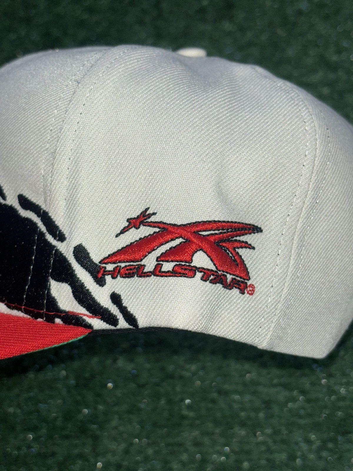 HELLSTAR Hellstar Red Paintbrush Snapback Size ONE SIZE - 7 Thumbnail
