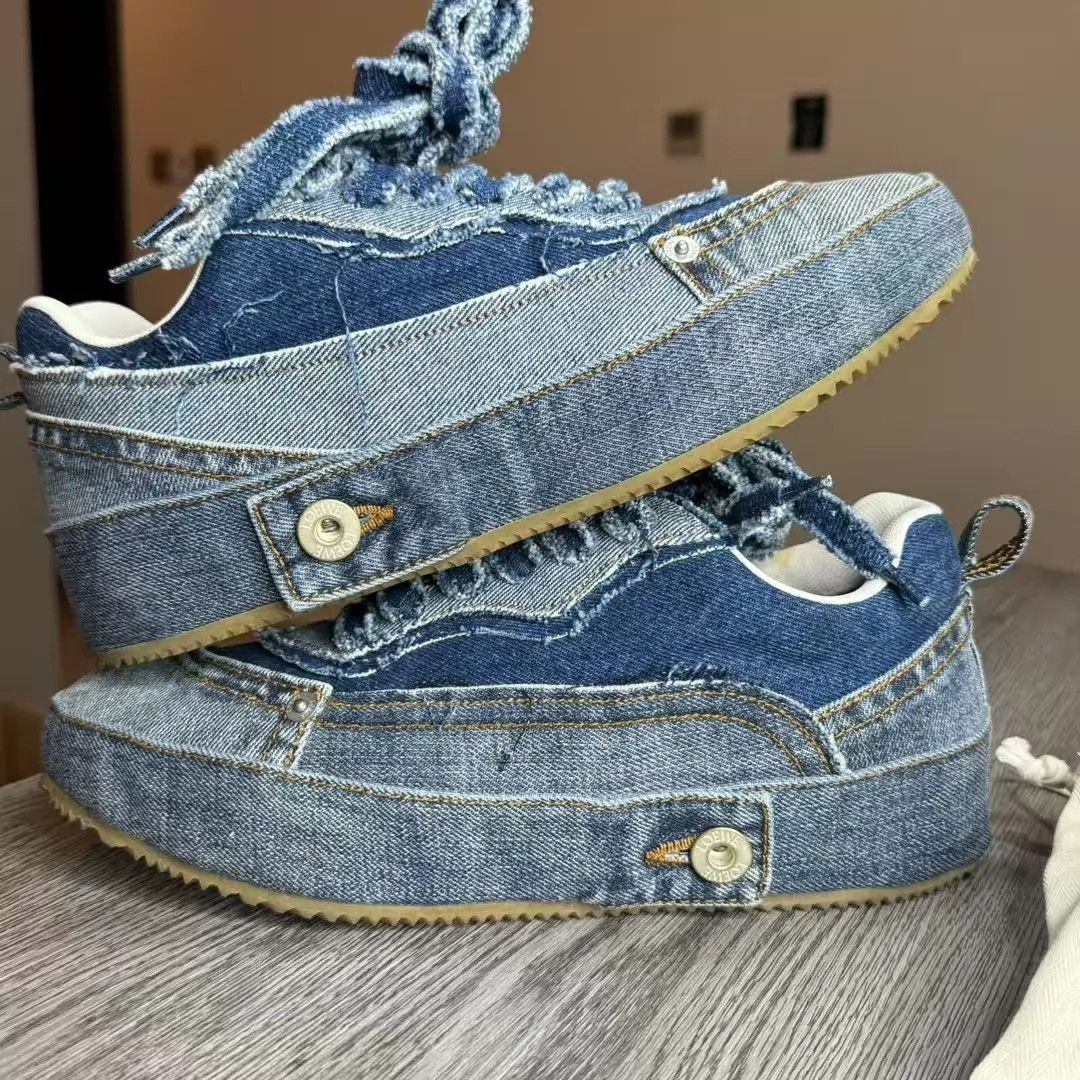 Loewe LOEWE Denim Sneakers 99 New 41 Size US 8 / EU 41 - 2 Thumbnail