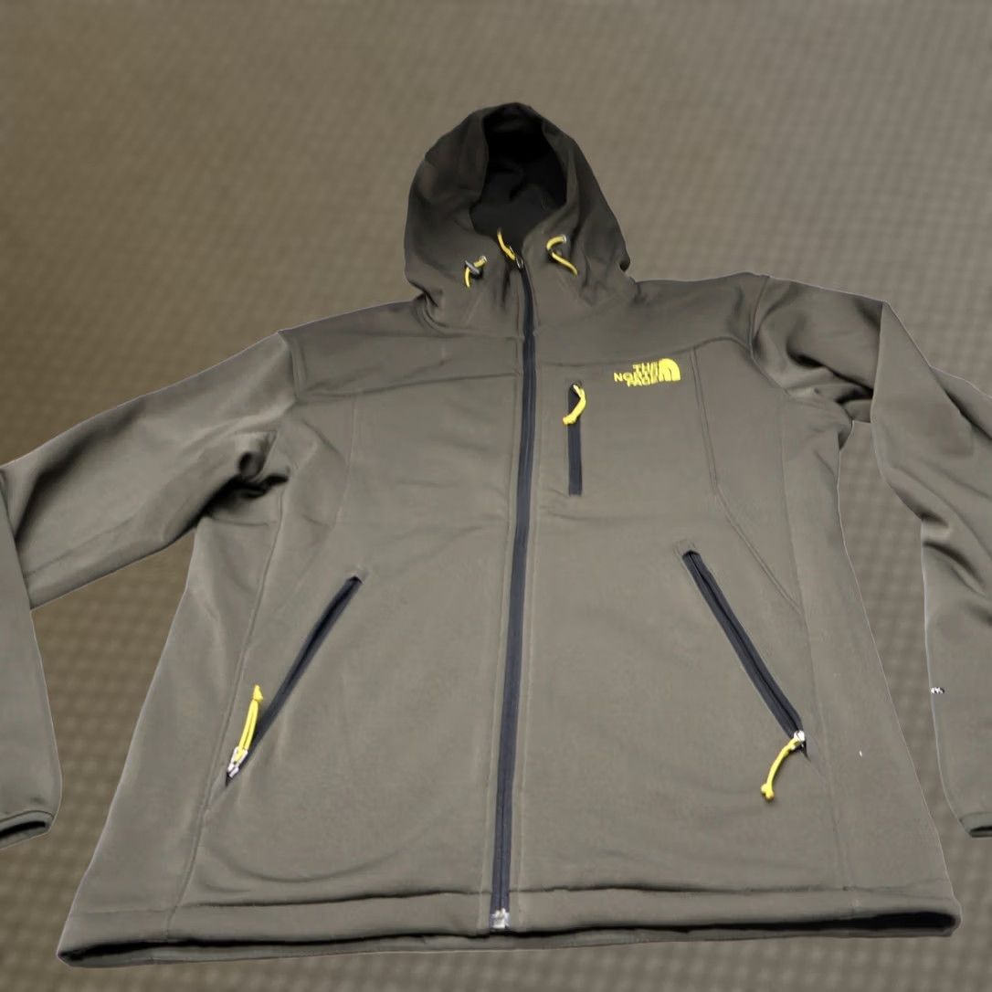The North Face North Face Jacket Mens Medium Green FlashDry Hooded Full Zip Outdoor Hiking Size US M / EU 48-50 / 2 - 1 Thumbnail
