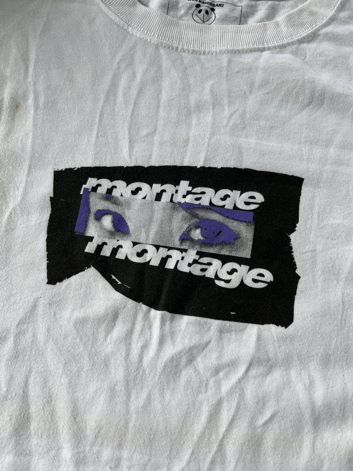 Japanese Brand × Montage ⚡️JAPAN⚡️Montage Naked Aya Kawasaki Back Hit Tee Size US M / EU 48-50 / 2 - 3 Thumbnail