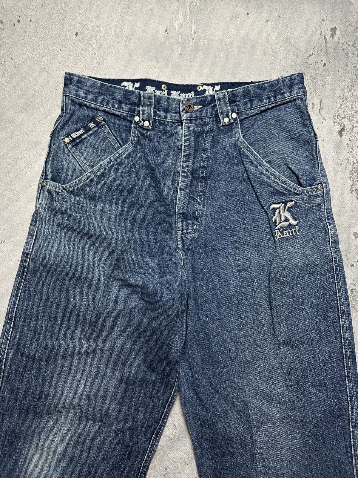 Rare Design Karl Kani Vintage 90s Rap Jeans Wide Pants y2k