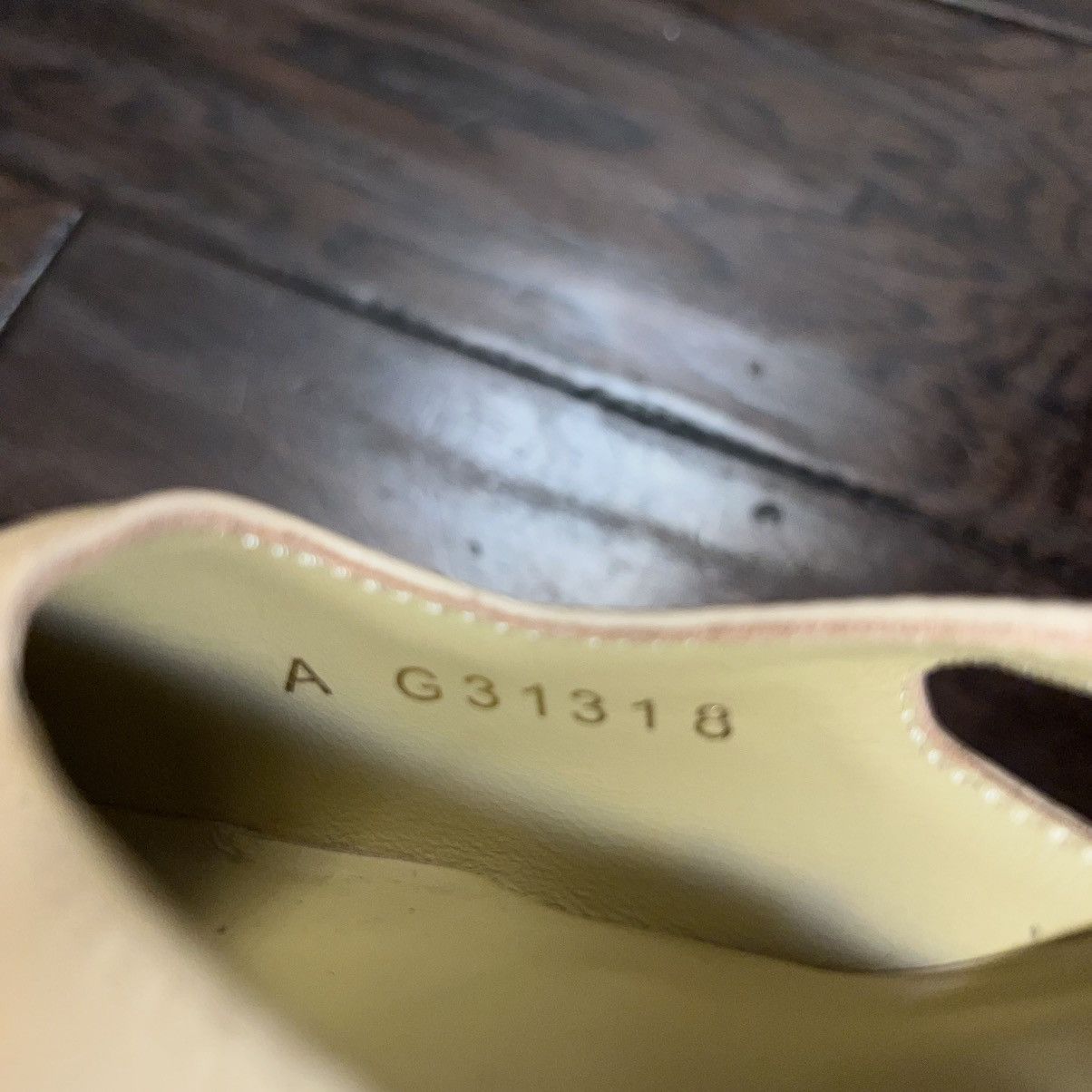 Chanel Authentic Chanel Interlocking CC Logo Goat Leather Size US 5.5 / IT 35.5 - 9 Thumbnail