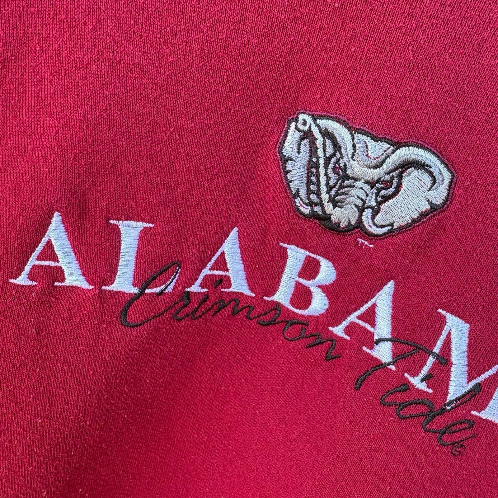 Russell Athletic Vintage 90s Alabama Crimson Tide sweatshirt Size US XL / EU 56 / 4 - 5 Thumbnail