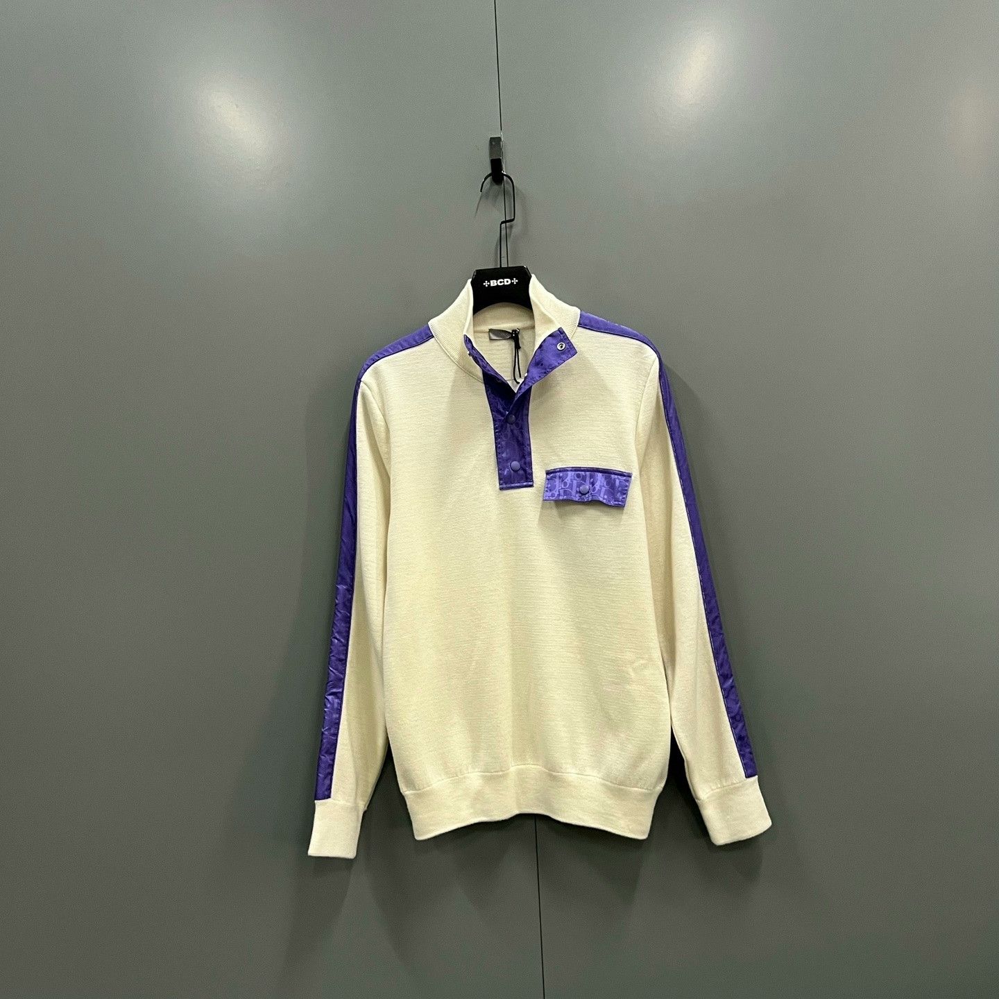 Dior Dior Monogram Paneled Knit Sweater Size US M / EU 48-50 / 2 - 1 Thumbnail