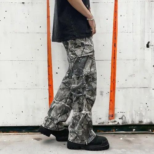 VIBE Stack Camo Cargo Pants Size US 30 / EU 46 - 4 Thumbnail
