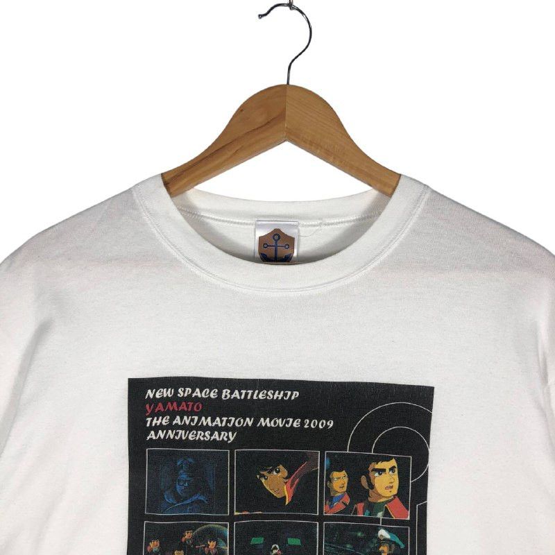 Anime × Vintage Vintage Anima New Space Battleship Yamato men T-shirt Size US M / EU 48-50 / 2 - 2 Thumbnail