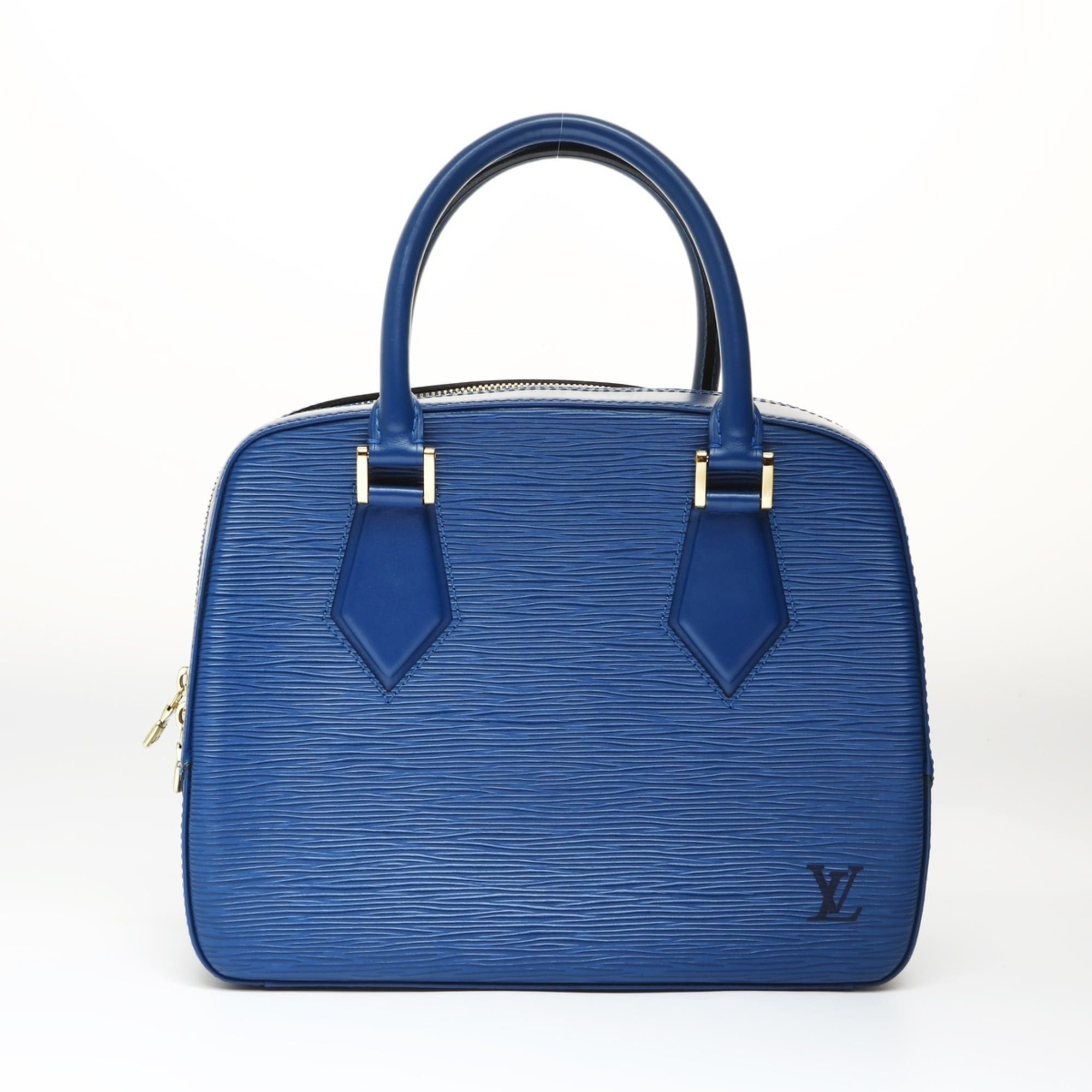 Louis Vuitton Louis Vuitton 1998 Epi Sablon Handbag Blue Size ONE SIZE - 1 Thumbnail