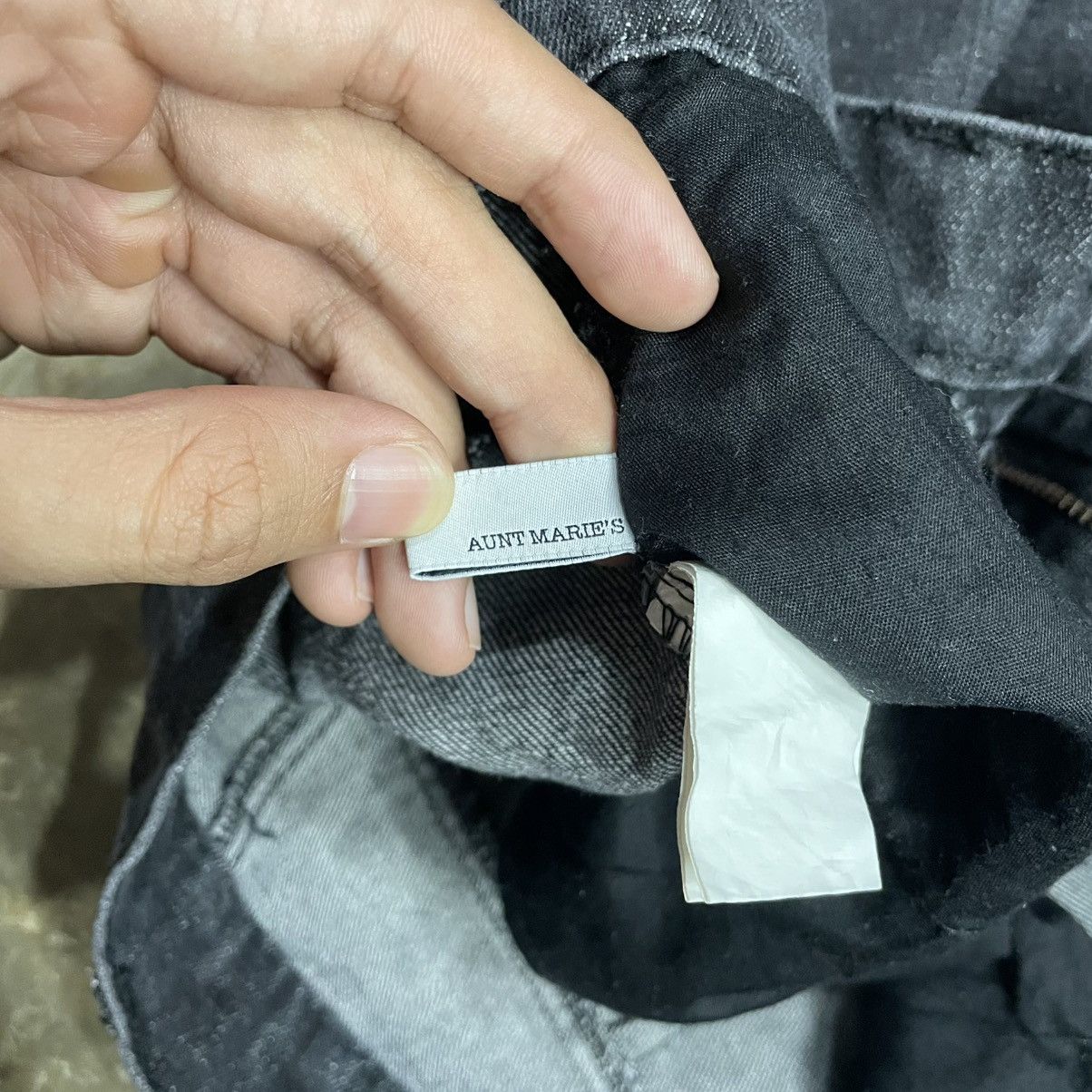 Designer × Japanese Brand Japanese Denim Baggy “ AUNT MARIE’S “ Size US 28 / EU 44 - 8 Thumbnail