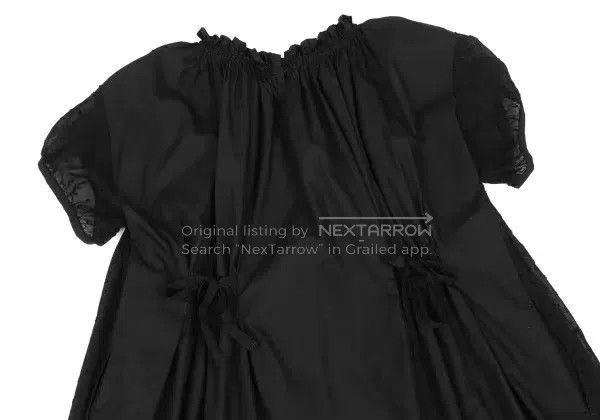 Comme des Garcons Comme des Garcons Black vintage lace puff-sleeve dress Size S / US 4 / IT 40 - 8 Thumbnail