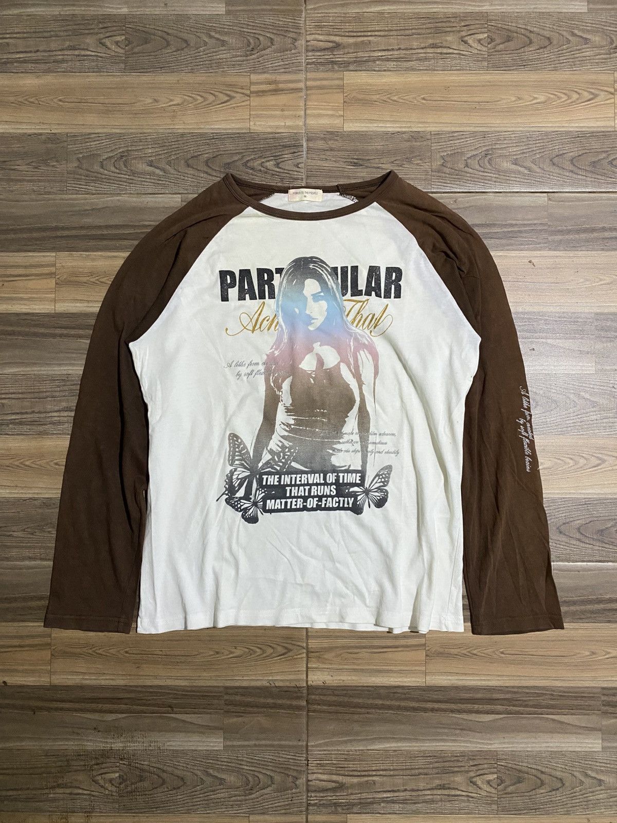 Japanese Brand × Vintage THE INTERVAL OF TIME THAT RUNS MATTER OF FACTLY LONG SLEEVE Size US M / EU 48-50 / 2 - 1 Thumbnail