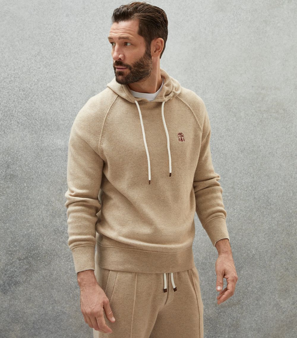 o1w1db10924 Cashmere Sweatshirt in Light Brown