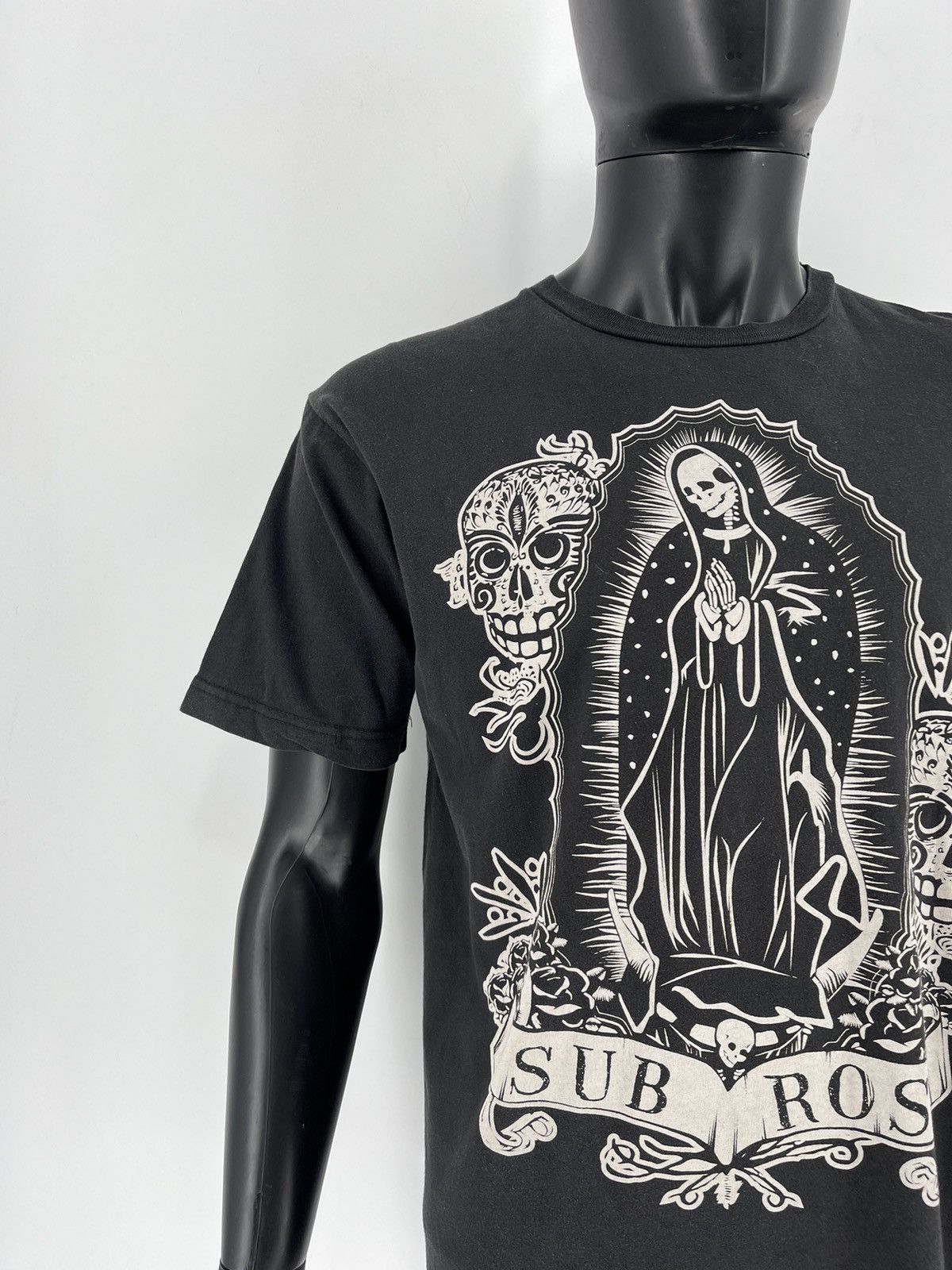 Band Tees × Vintage Vintage Subrosa Nun Skeleton Heavy Metal Band Skull Size US L / EU 52-54 / 3 - 6 Thumbnail