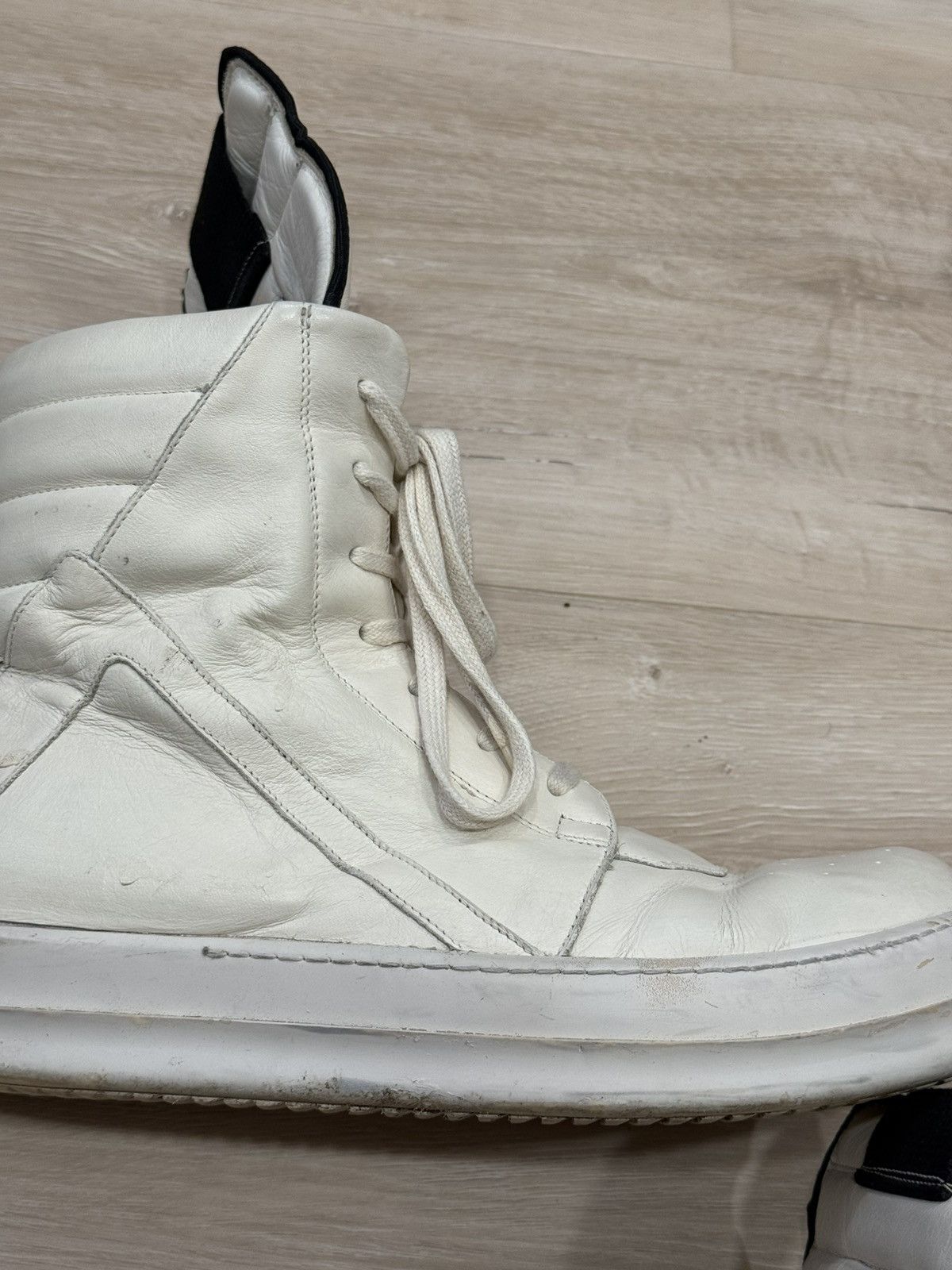 Rick Owens Rick Owens Geobaskets Sneakers Size US 12 / EU 45 - 11 Thumbnail