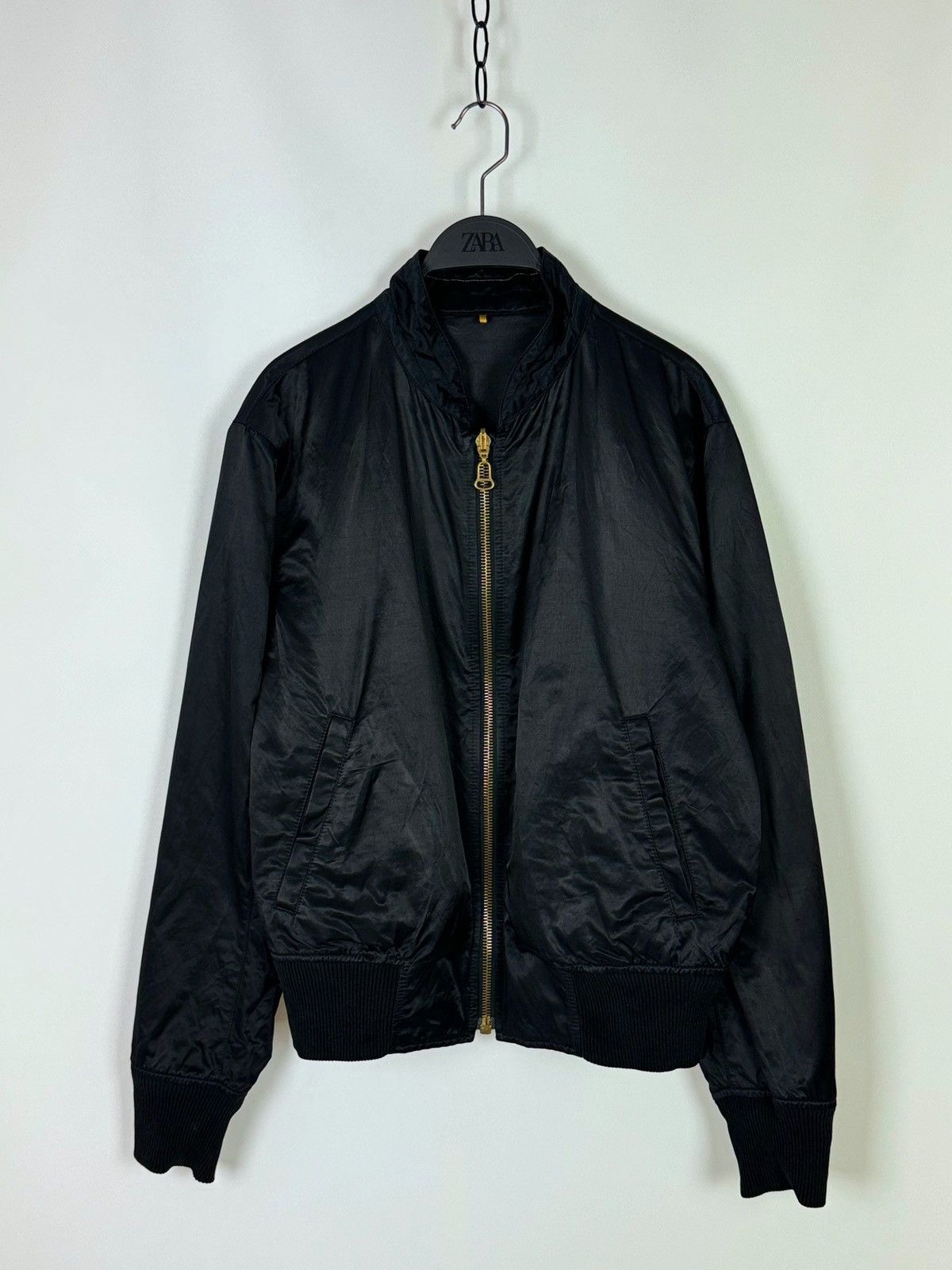 Hugo Boss Hugo Boss Fabulous Reversible Black Bomber Jacket Size US M / EU 48-50 / 2 - 7 Thumbnail