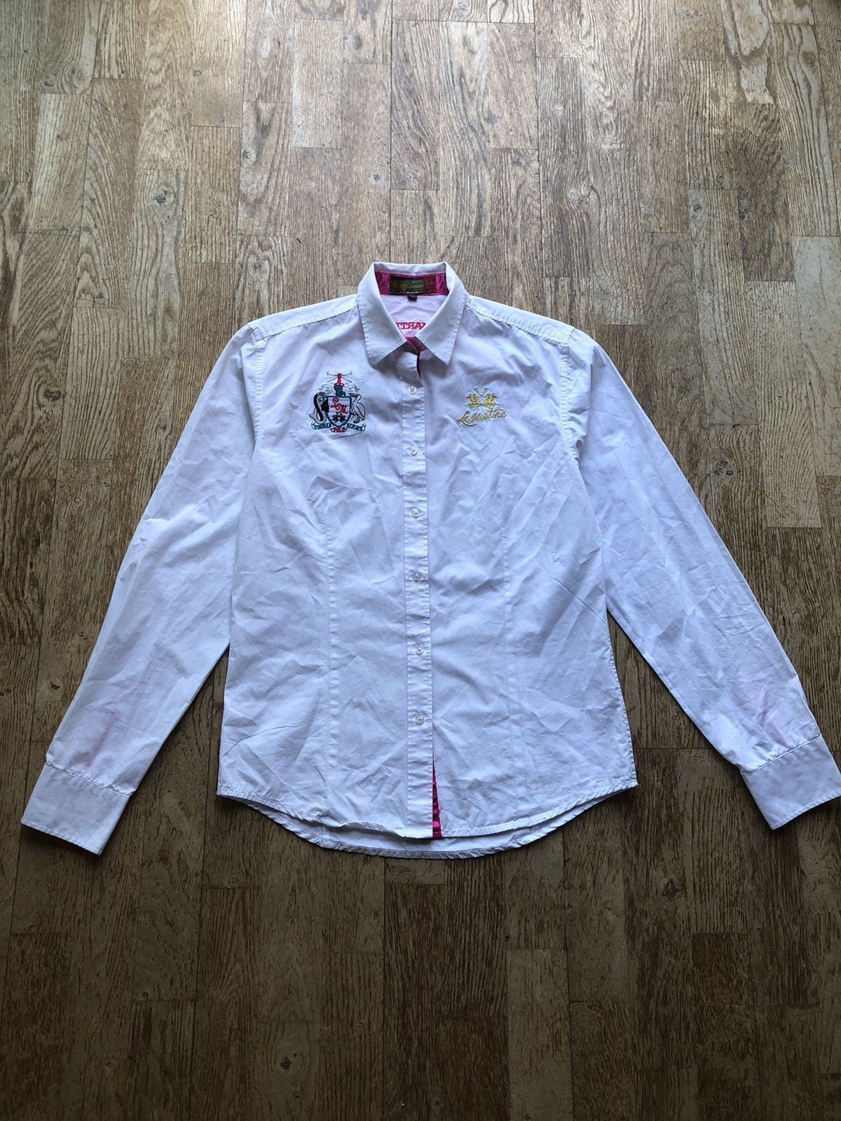 La Martina LA MARTINA POLO RARE VINTAGE DESIGNER BUTTON UP SHIRT Size US M / EU 48-50 / 2 - 1 Thumbnail