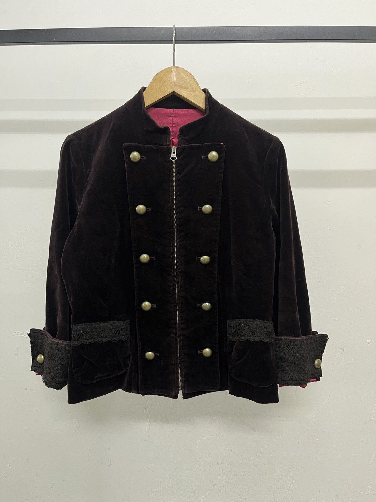 PPFM PPFM Napoleon wool jacket double zip vkei style | Grailed
