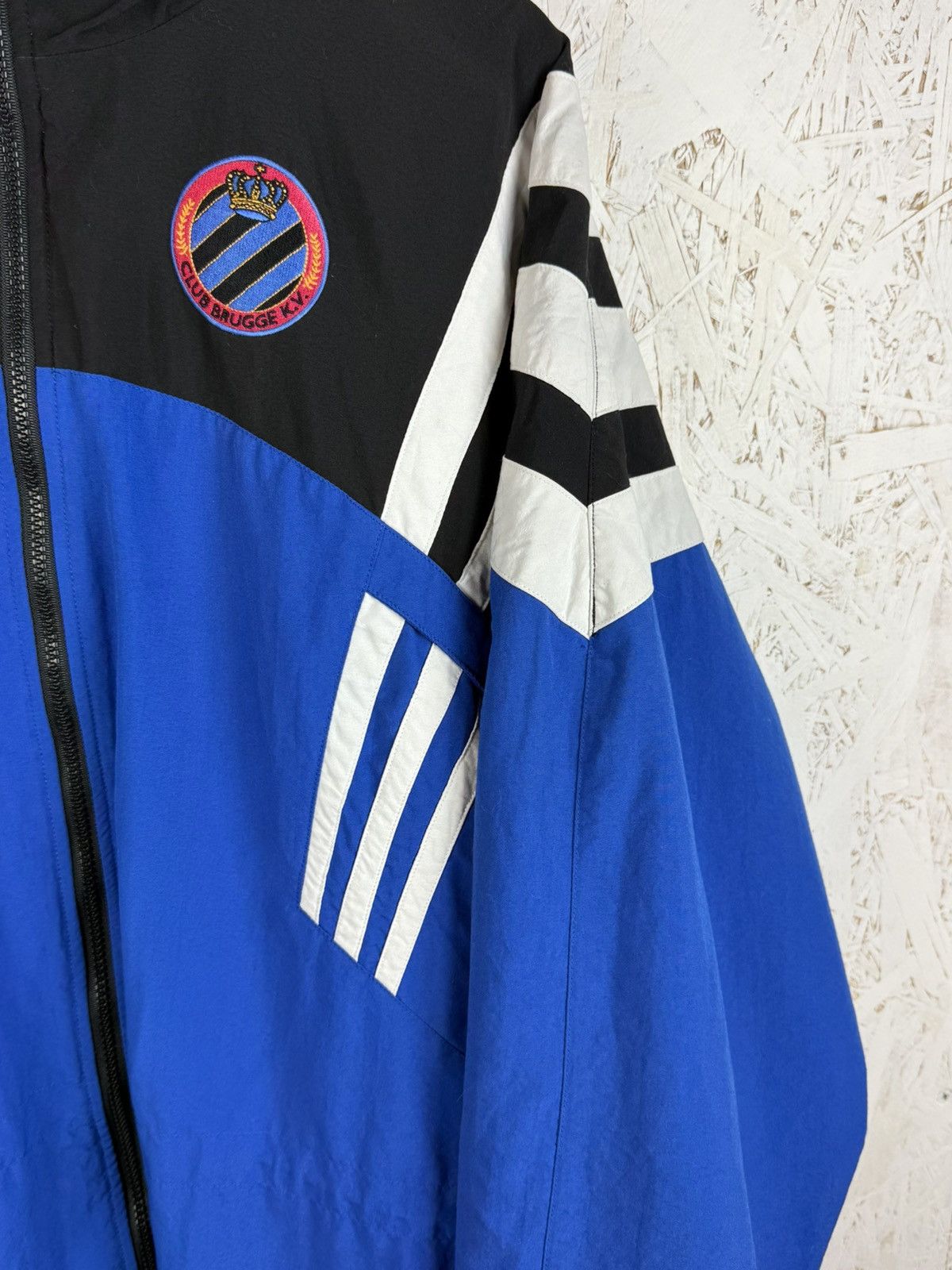 Adidas 90s Adidas Club Brugge KV 1995/96 Bench Kit Soccer Jacket M Size US M / EU 48-50 / 2 - 4 Thumbnail