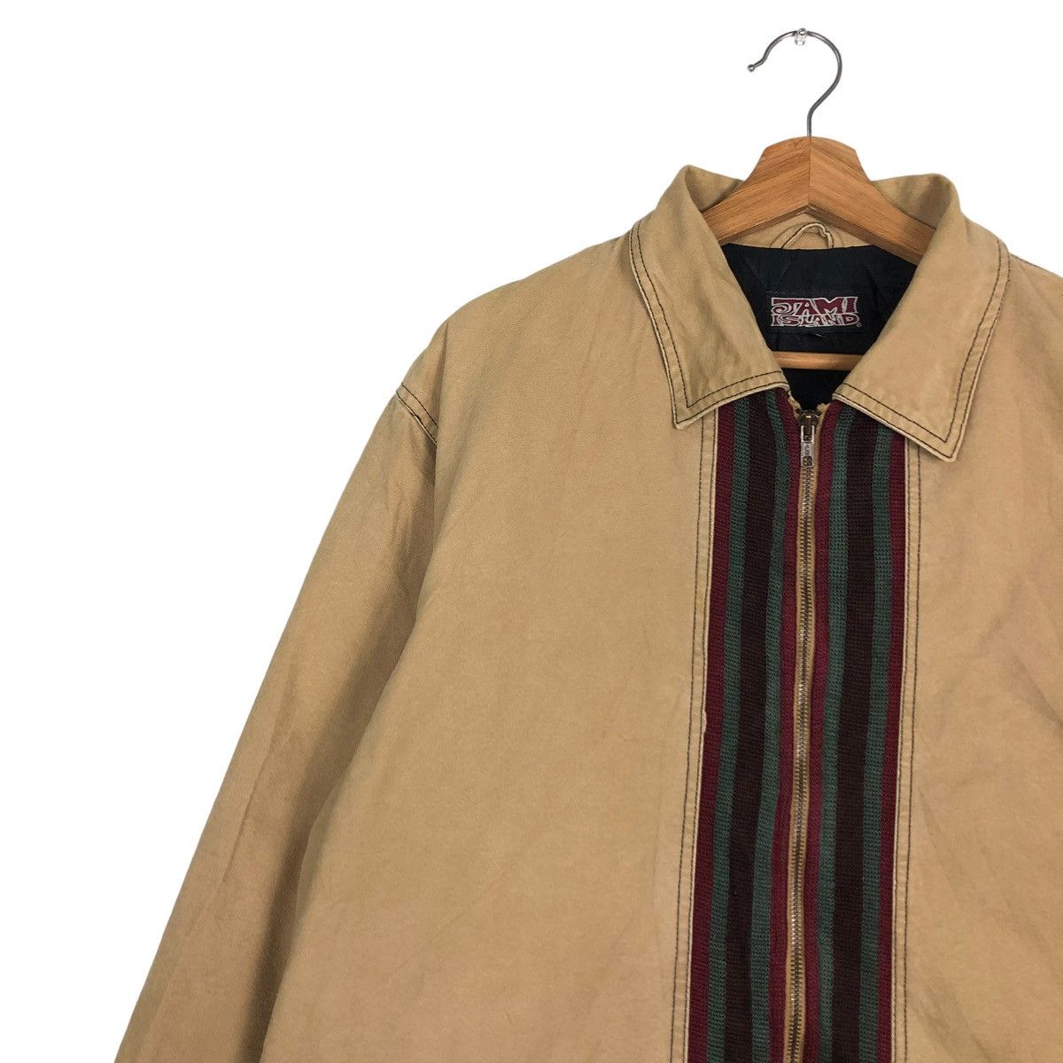 Japanese Brand 🔥VINTAGE BIKER SKATE JACKET JAMI ISLAND STREETWEAR Size US L / EU 52-54 / 3 - 7 Thumbnail