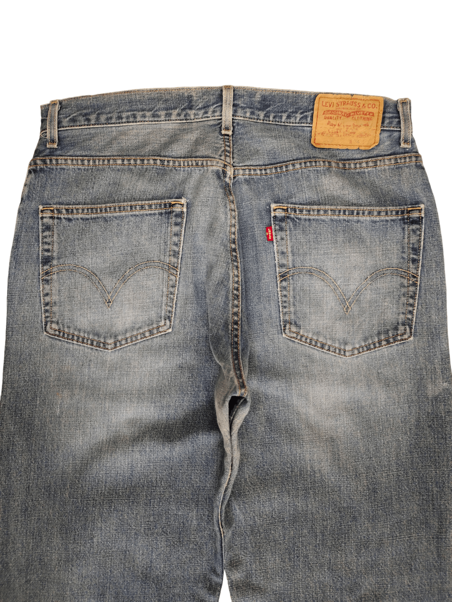 Levi's Vintage Clothing Vintage Y2k Levis Lot 569 Loose Straight Distress Jeans Size US 34 / EU 50 - 11 Thumbnail
