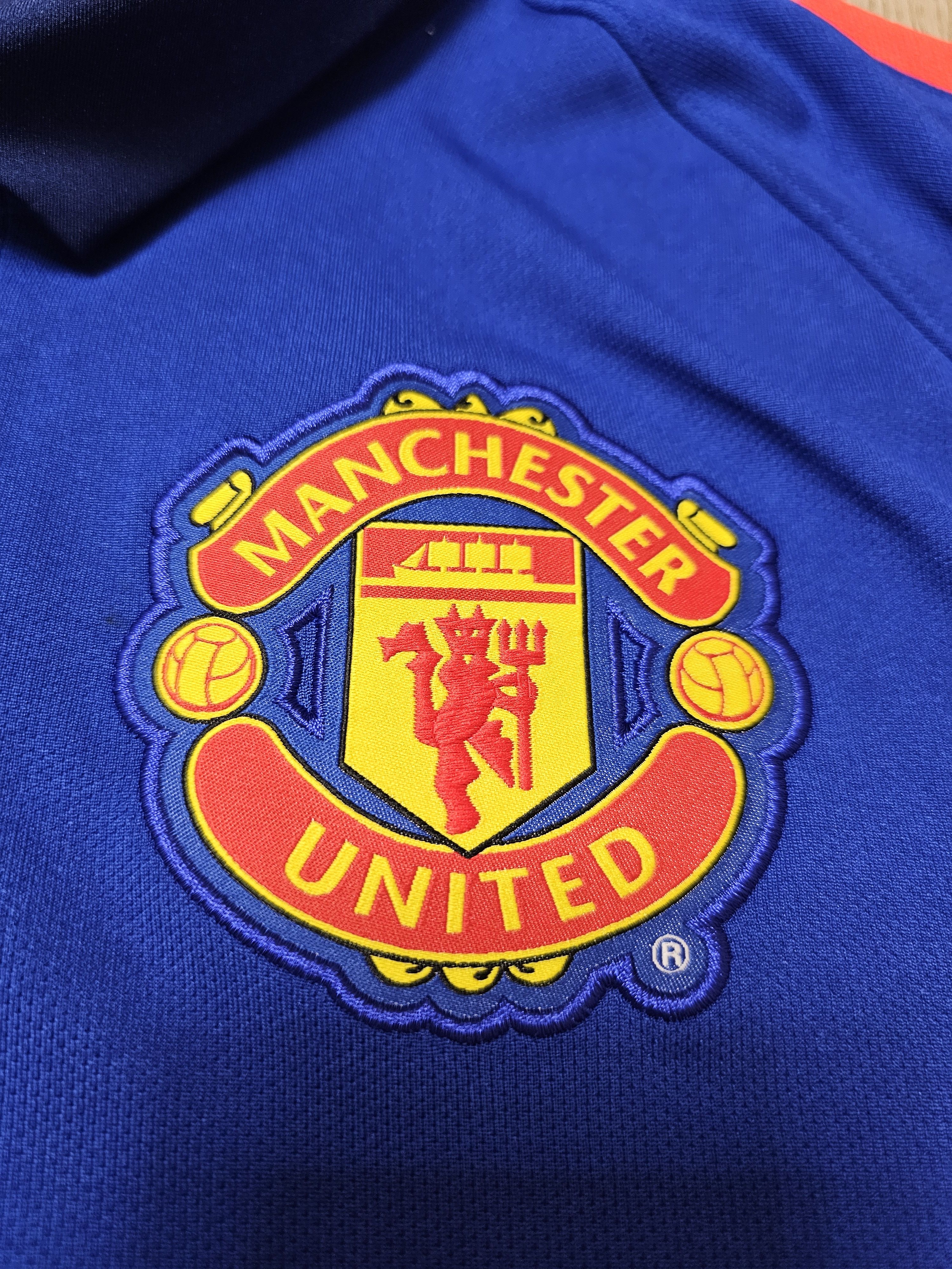 Nike MANCHESTER UNITED 2014 2015 THIRD FOOTBALL SOCCER JERSEY Size US L / EU 52-54 / 3 - 4 Thumbnail