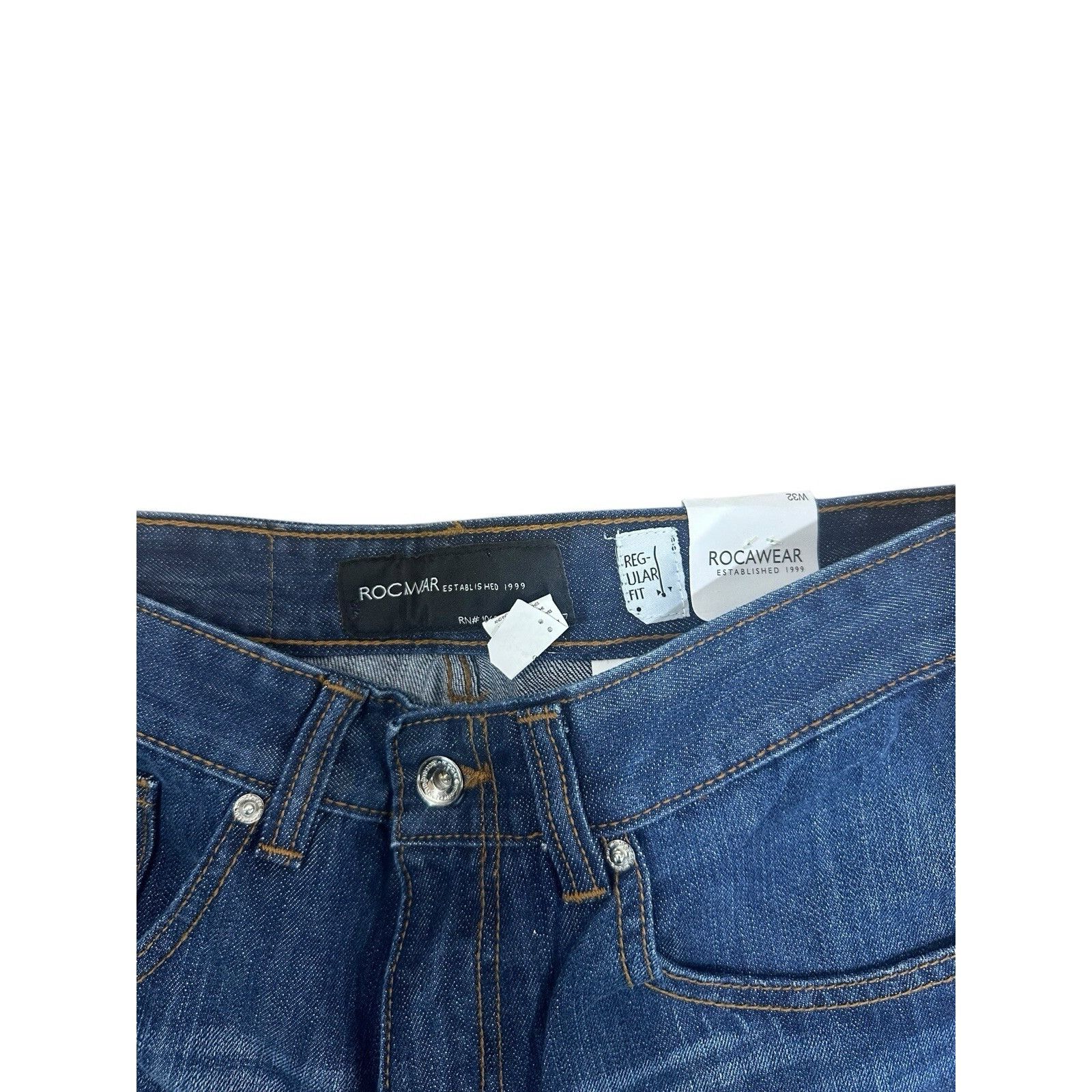 Rocawear Vintage Y2K Rocawear Jeans Mens Denim Baggy Hip Hop Indigo W Size US 32 / EU 48 - 5 Thumbnail