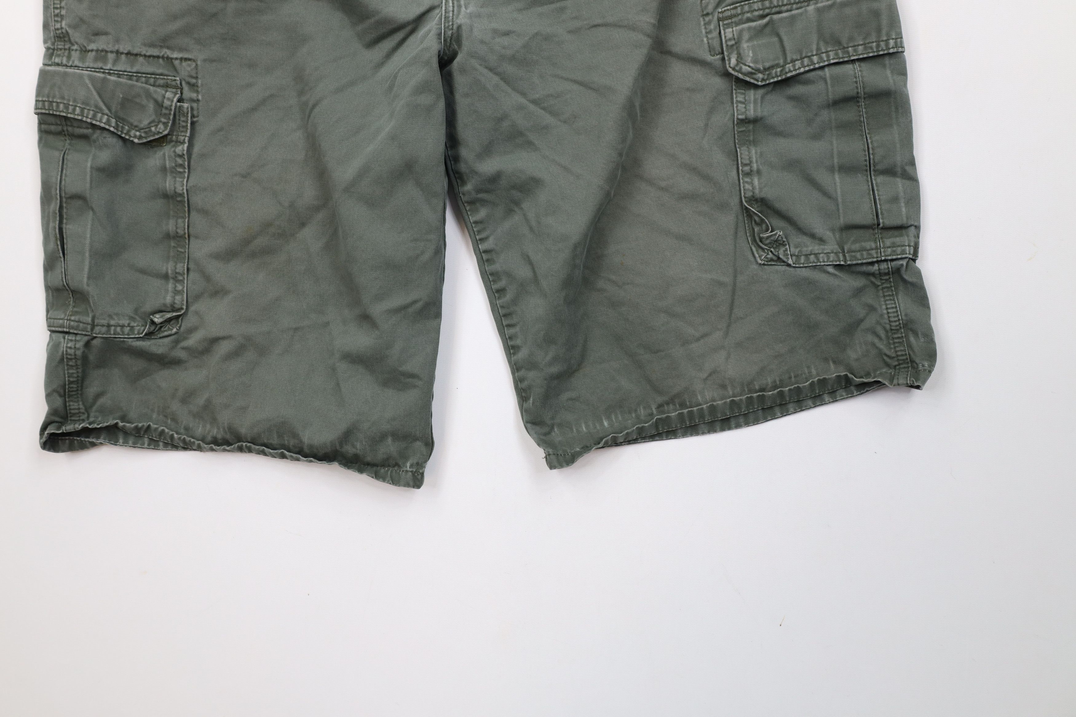 Dickies × Vintage Vintage Dickies Relaxed Fit Cargo Shorts Green Cotton Size US 40 / EU 56 - 4 Thumbnail