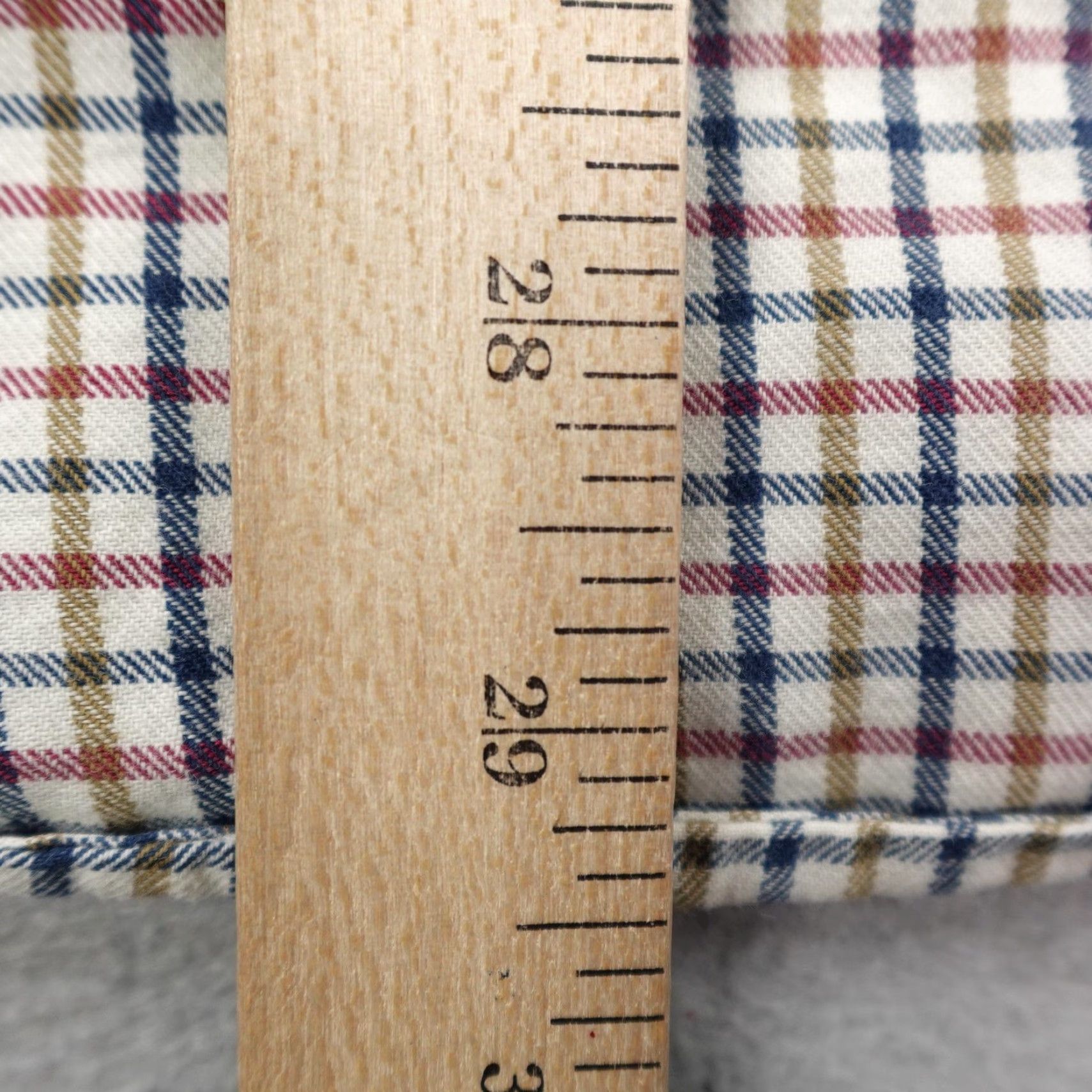 Orvis Orvis Shirt Mens Large Plaid Twill Wool Blend Button Up Signature Collection Multicolor Check Size US L / EU 52-54 / 3 - 6 Thumbnail